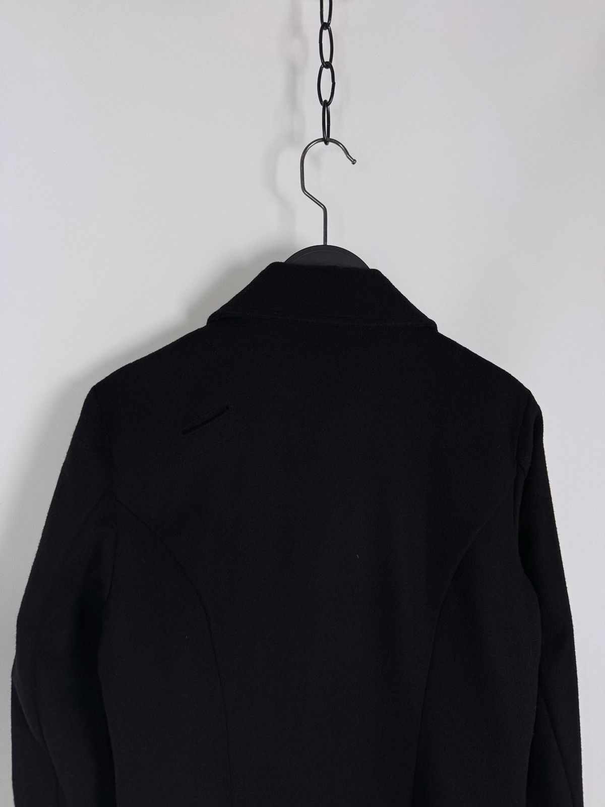 Sarah Pacini Sarah Pacini Wool Blend Mid Coat Jacket Size XS / US 0-2 / IT 36-38 - 13 Thumbnail