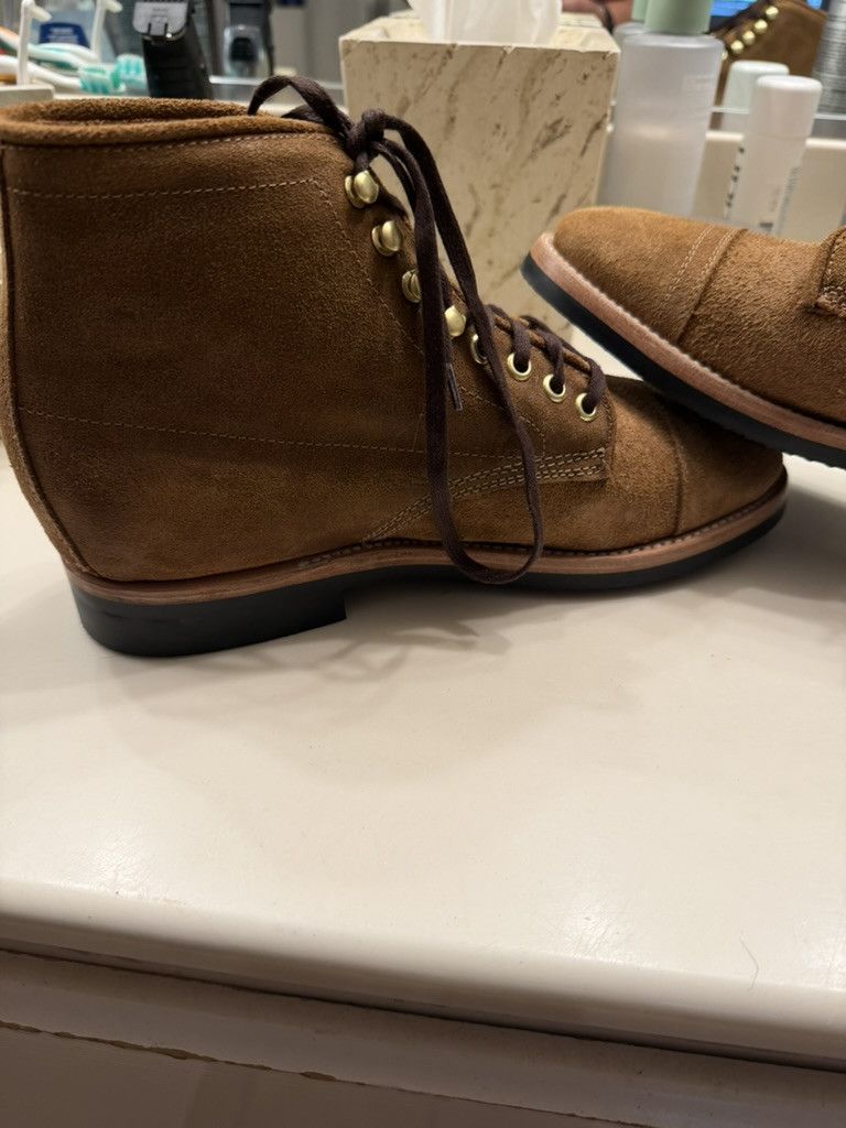 J.Crew Hambleton x J. Crew No. 1 Cap Toe Suede Men's Boots Size US 8 / EU 41 - 2 Thumbnail