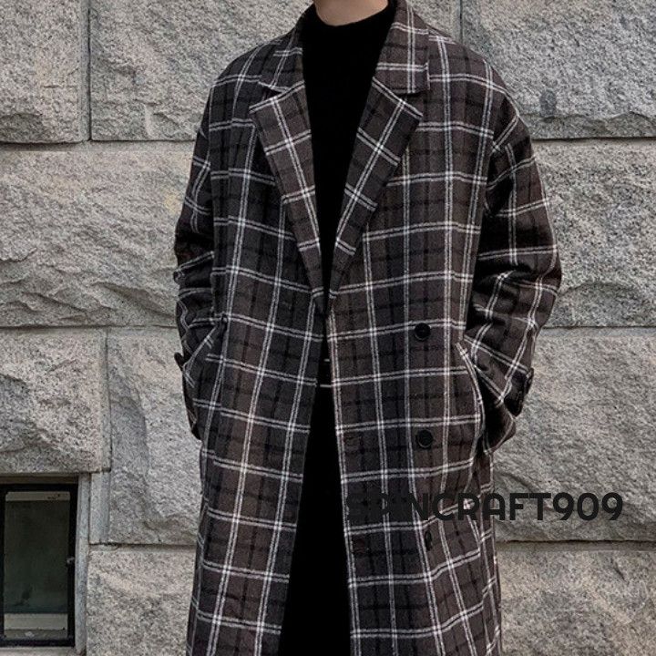 Other Plaid Button Coat Size US L / EU 52-54 / 3 - 5 Thumbnail