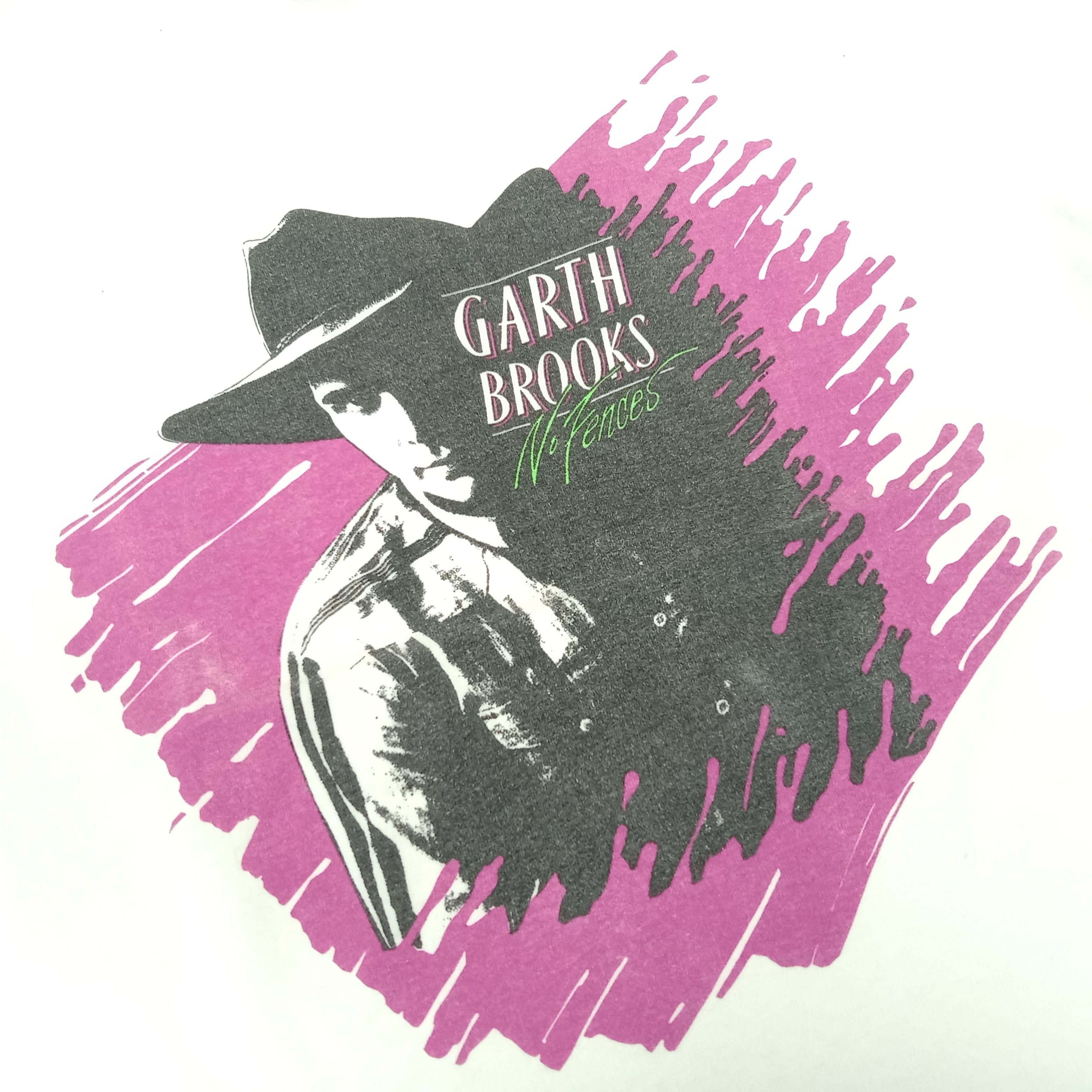 Band Tees × Vintage Garth Brooks Singer Music Streetwear Style Vintage Tshirt Size US M / EU 48-50 / 2 - 2 Thumbnail