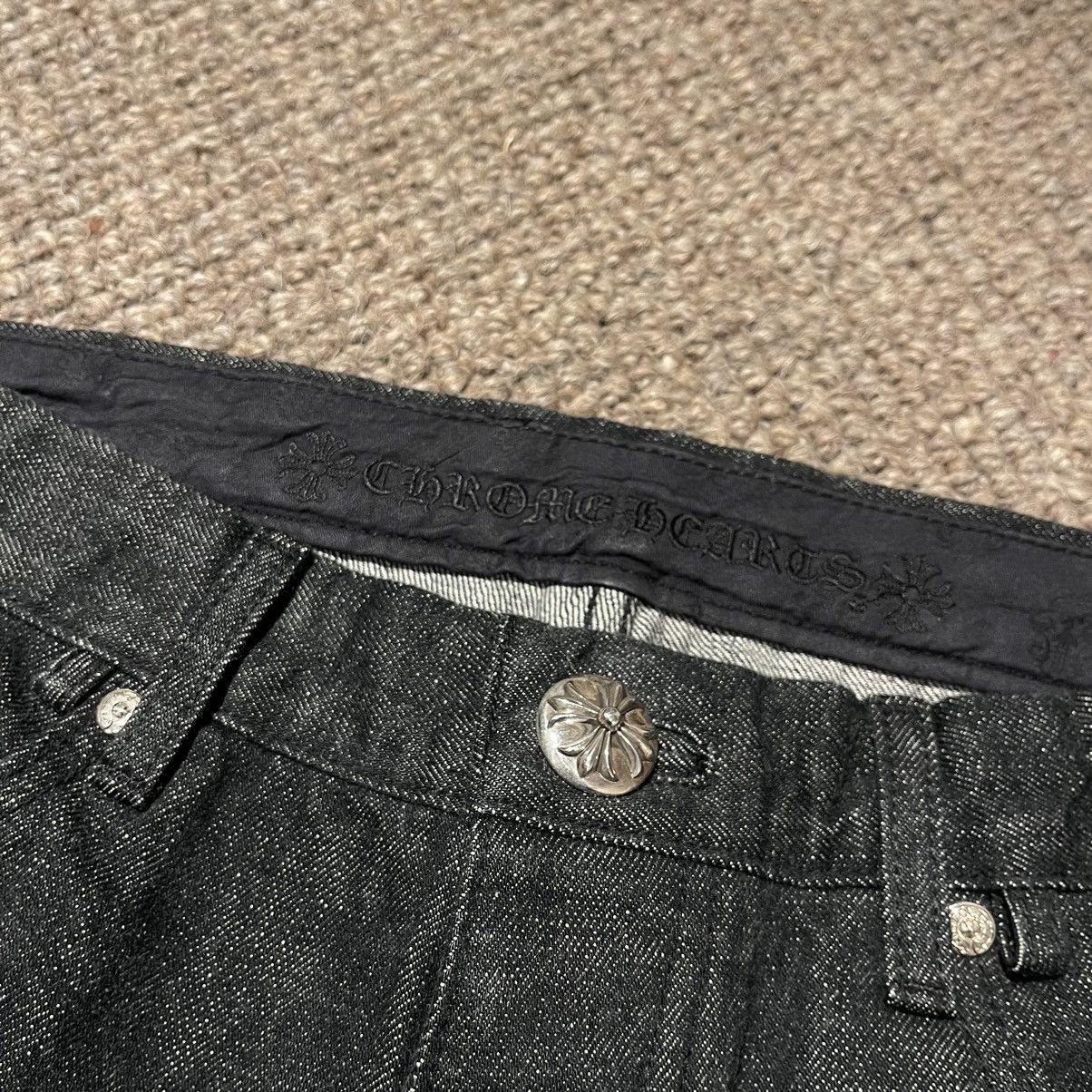 Chrome Hearts Chrome Hearts Exclusive Star Patch Fleur Knees Denim Jeans Size US 32 / EU 48 - 4 Thumbnail