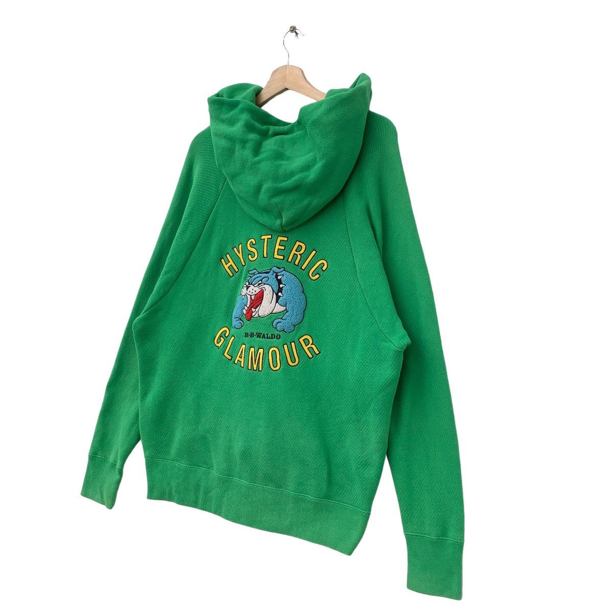 Hysteric Glamour × Japanese Brand × Vintage 80s B.b Waldo Embroidered Logo Hoodie Size US L / EU 52-54 / 3 - 2 Thumbnail