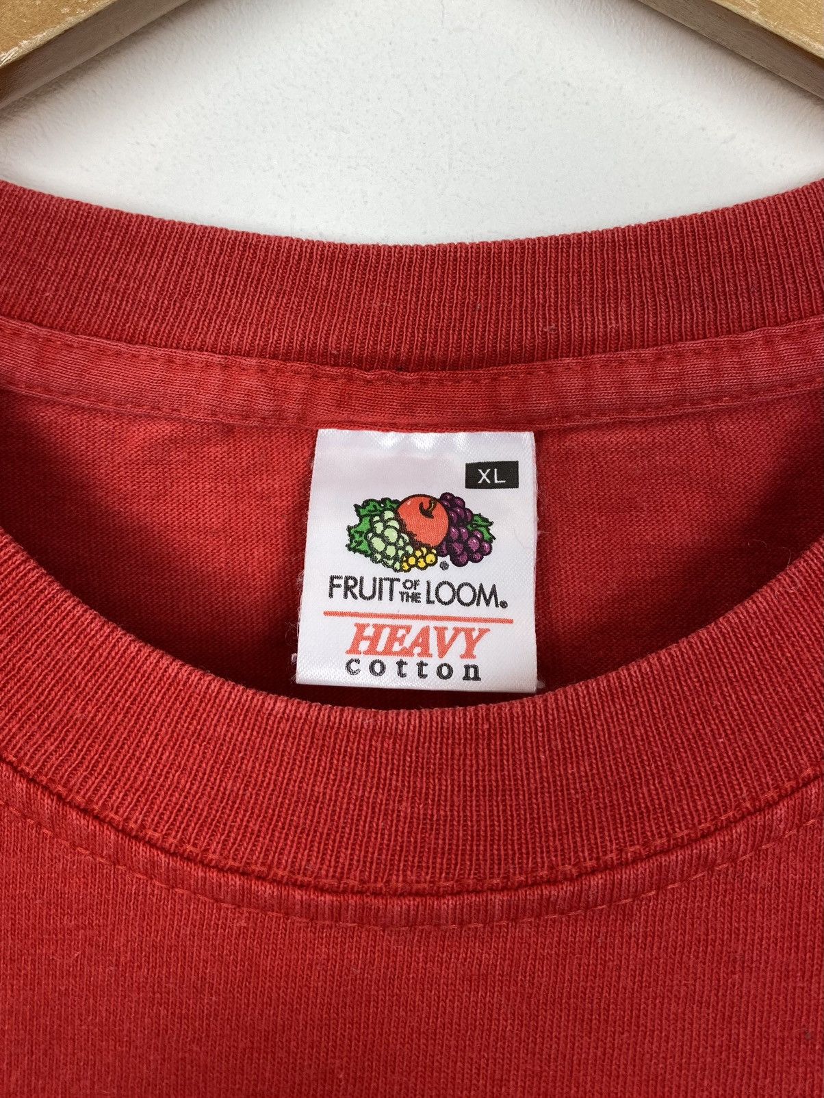 Jimi Hendrix Vintage Jimi Hendrix Short Sleeve T-Shirt Size XL Red Top Size US XL / EU 56 / 4 - 4 Thumbnail
