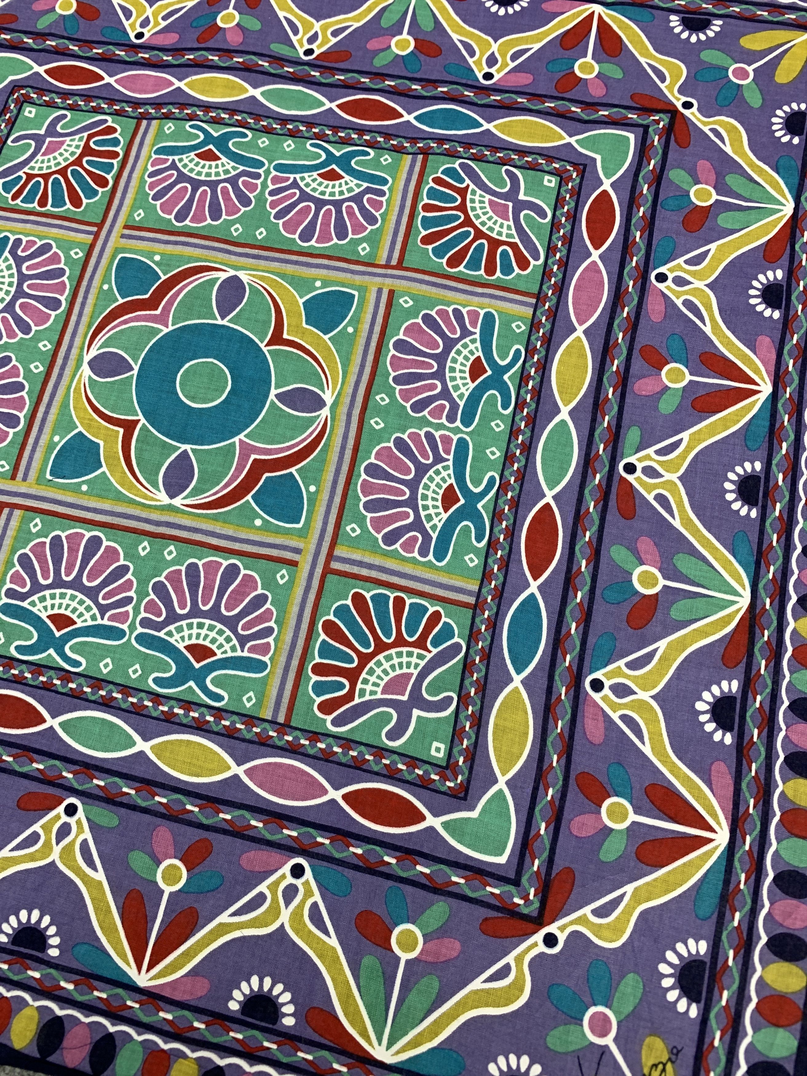 Kenzo × Vintage Vintage Kenzo Handkerchief/Neckerchief - HKA988 Size ONE SIZE - 3 Thumbnail