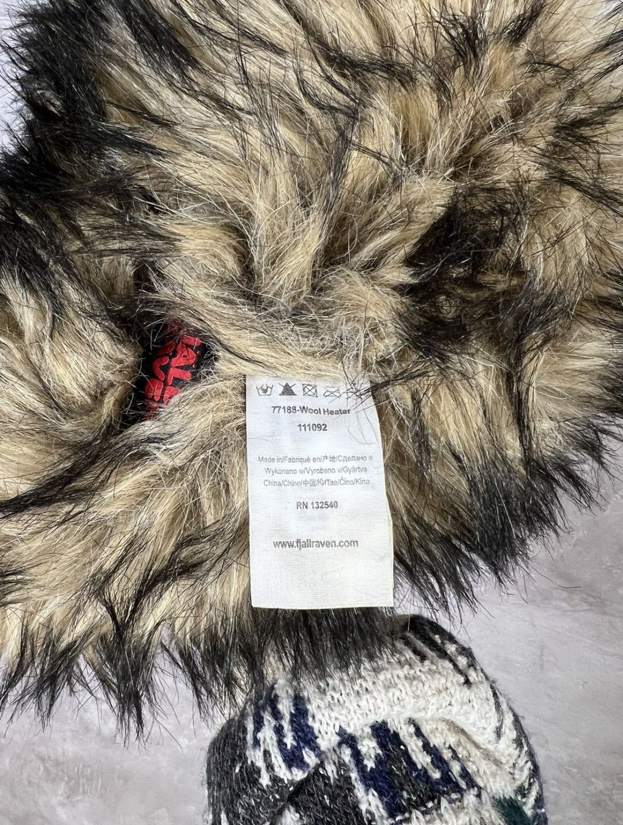 Fjallraven Vintage IfSixWasNine Style Fjal Raven Fur Fuzzy Ushanka Hat Size ONE SIZE - 9 Thumbnail