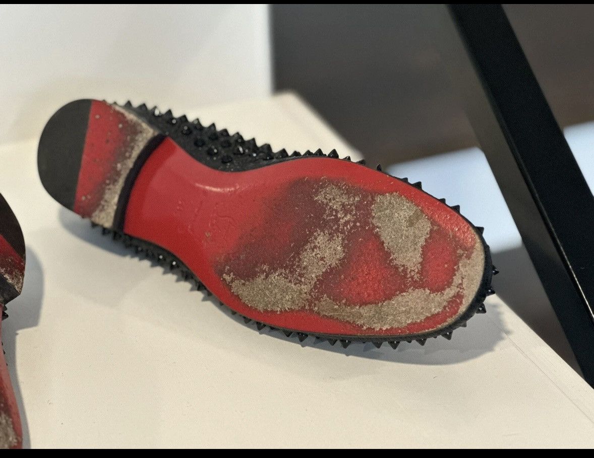 Christian Louboutin Christian Louboutin ROLLERBOY SPIKES FLAT Calf Loafers 44.5 Size US 11.5 / EU 44-45 - 10 Thumbnail