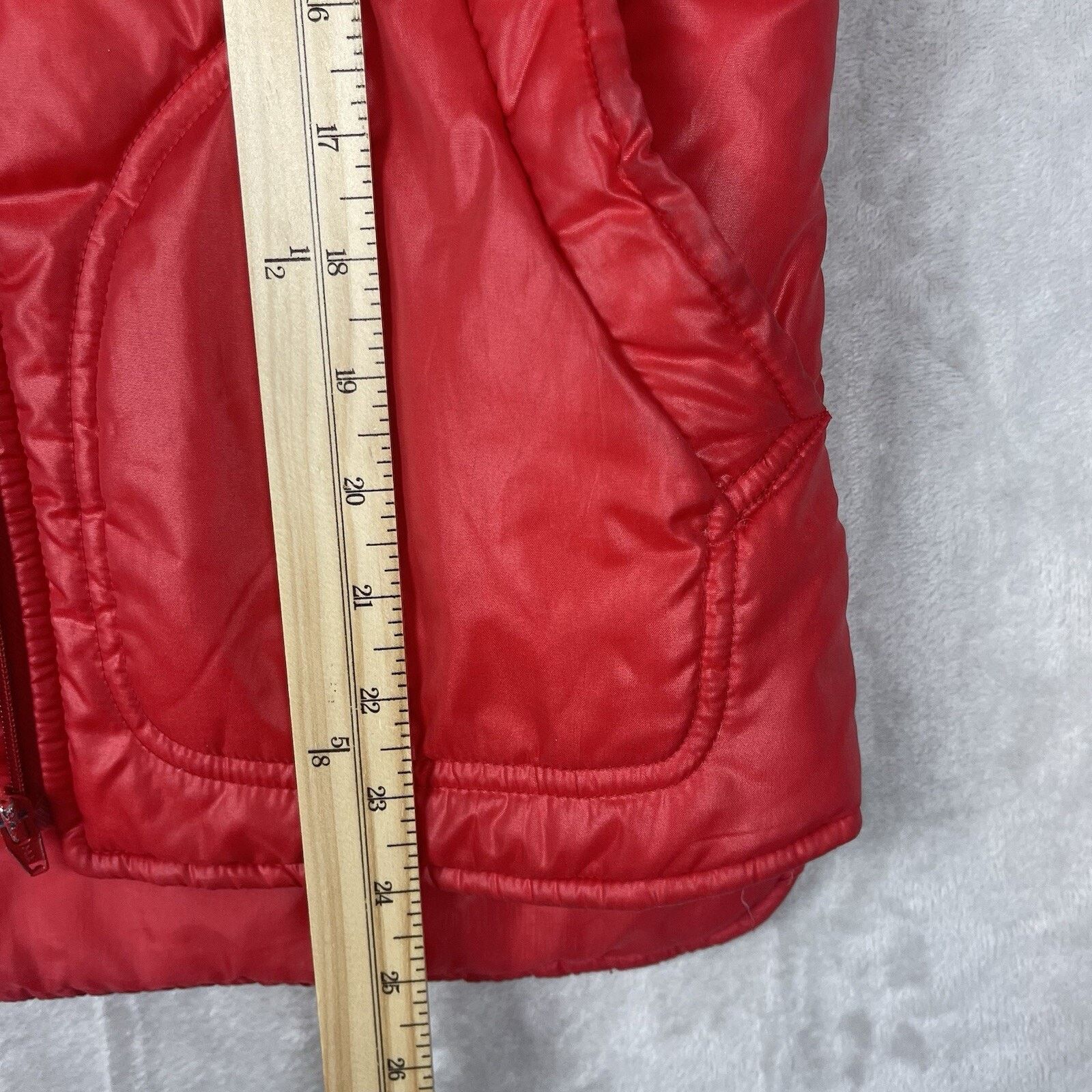 Other Vtg Fraser Cameron Of Scotland Tundrawear Red Puffer Vest Size XS / US 0-2 / IT 36-38 - 18 Thumbnail