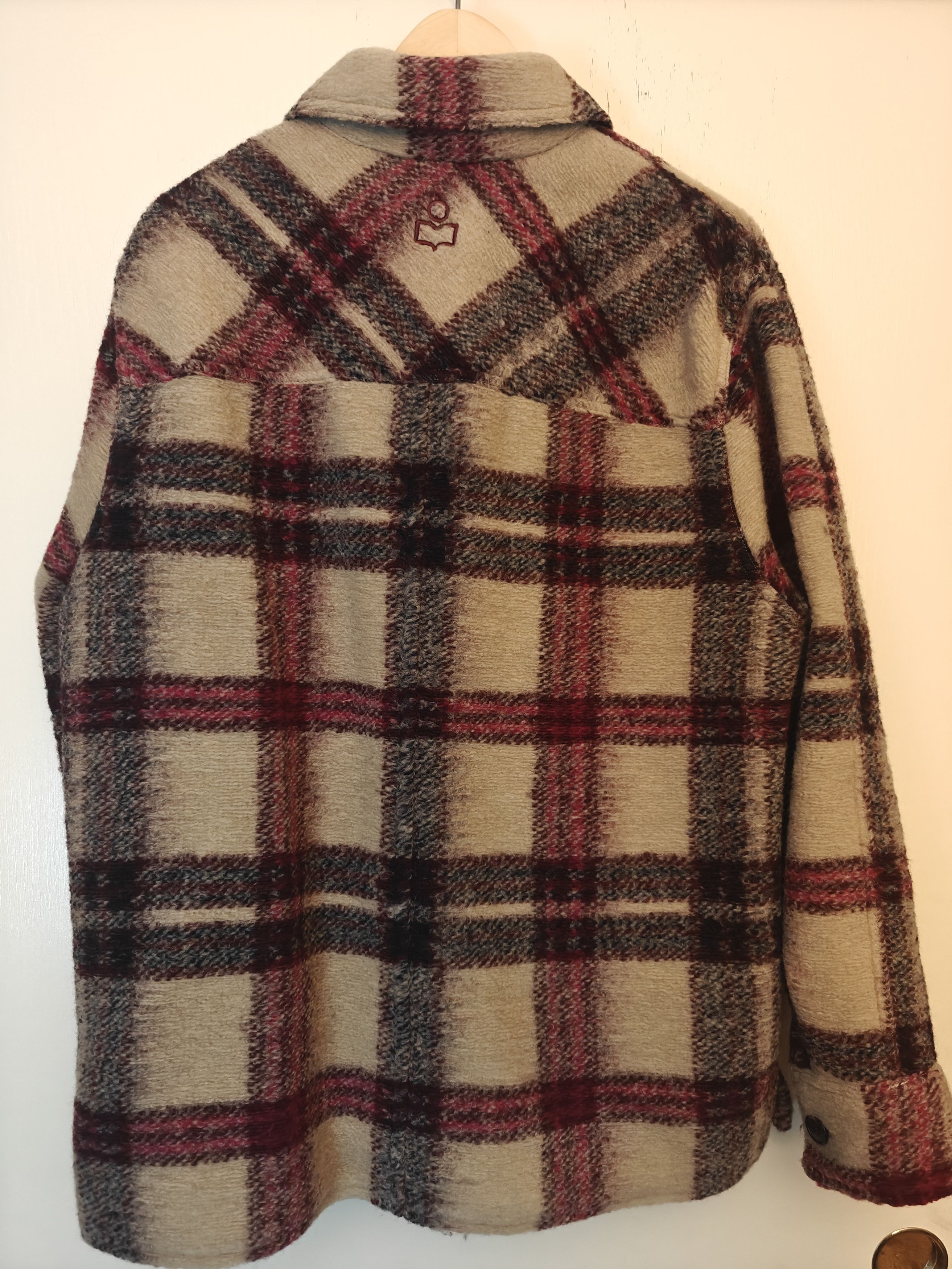 Isabel Marant Kervont checked wool-blend shirt jacket Size US S / EU 44-46 / 1 - 2 Thumbnail