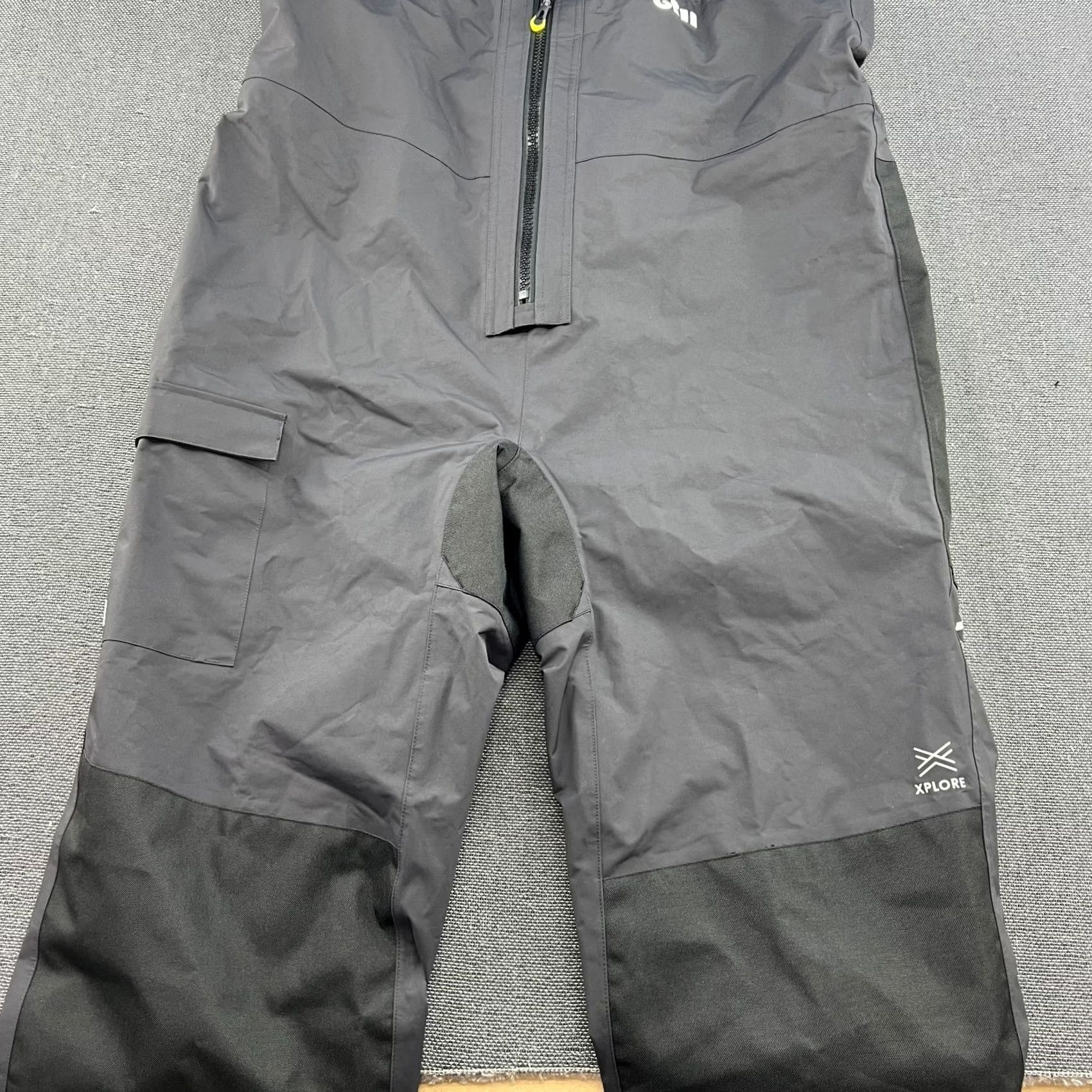 Vintage GILL OS32T Salopettes Bib Trousers Mens XL Coastal Waterproof Graphite Size US 36 / EU 52 - 3 Thumbnail