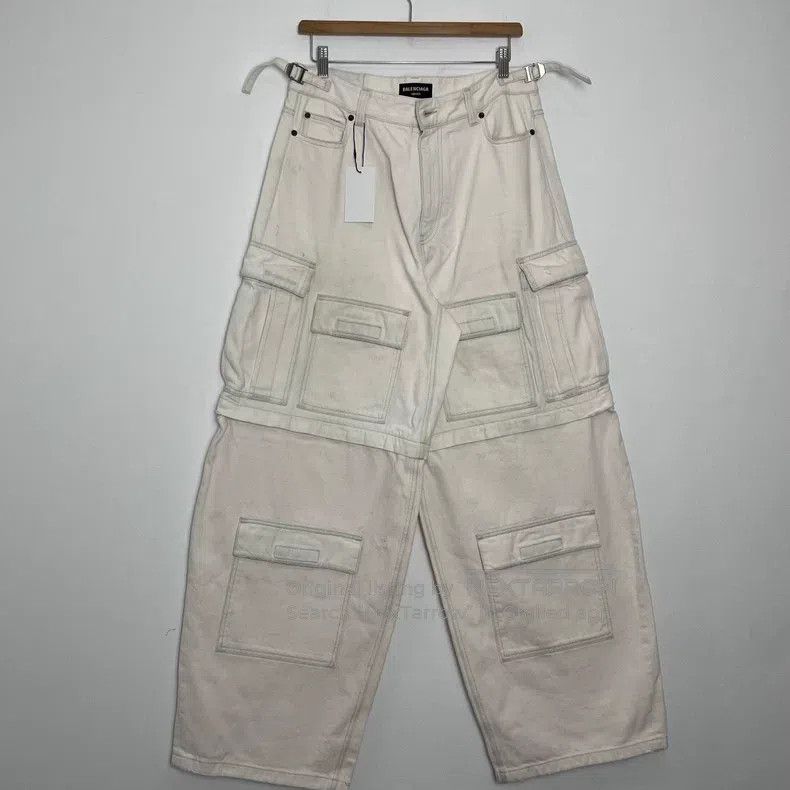 Balenciaga Balenciaga Detachable denim work pants Size US 32 / EU 48 - 1 Thumbnail
