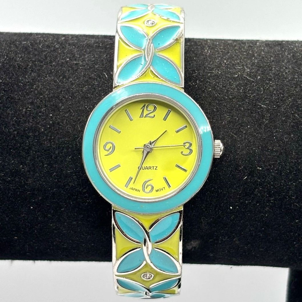 Other Y2K Green & Blue Cuff Watch Size ONE SIZE - 1 Thumbnail