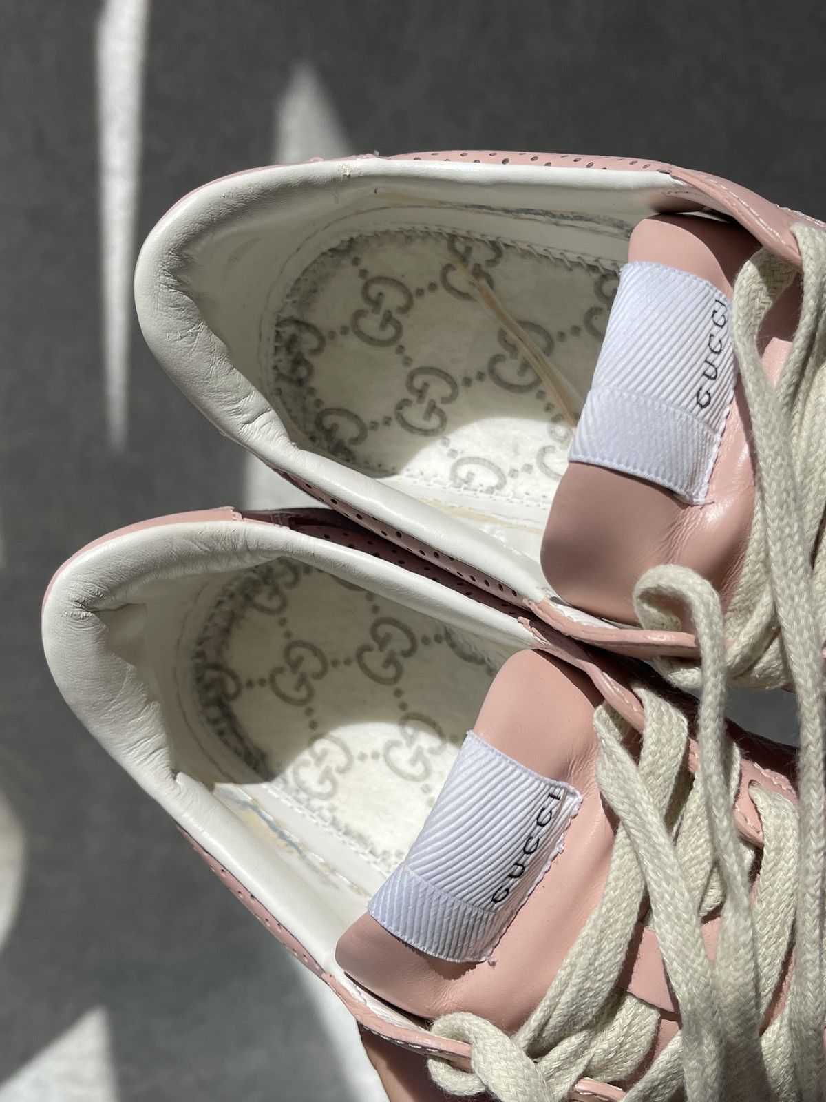Gucci Gucci Jumbo GG Tennis Embossed Sneaker Trainers Chunky Size US 9.5 / IT 39.5 - 16 Thumbnail