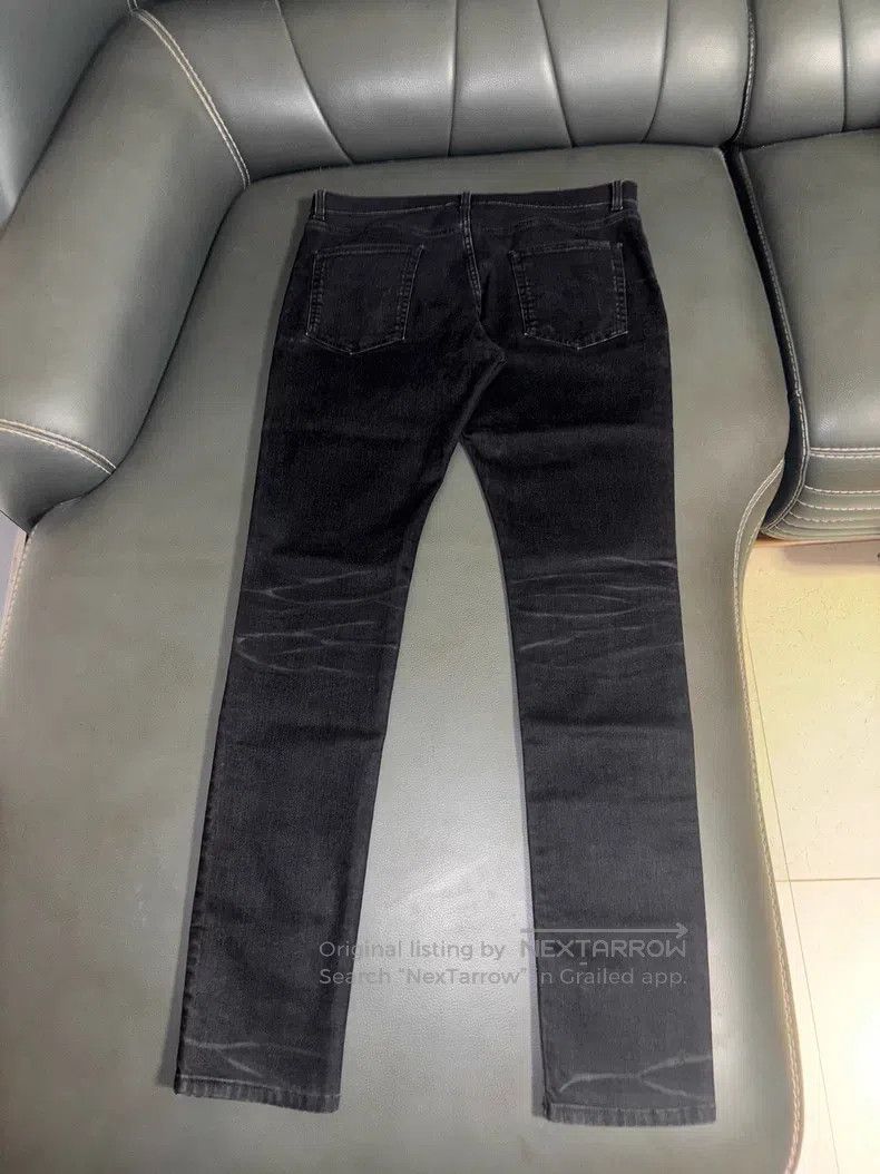 Saint Laurent Paris Saint Laurent Paris Water Ripple Ghost Claw Basic Denim Je Size US 34 / EU 50 - 2 Thumbnail