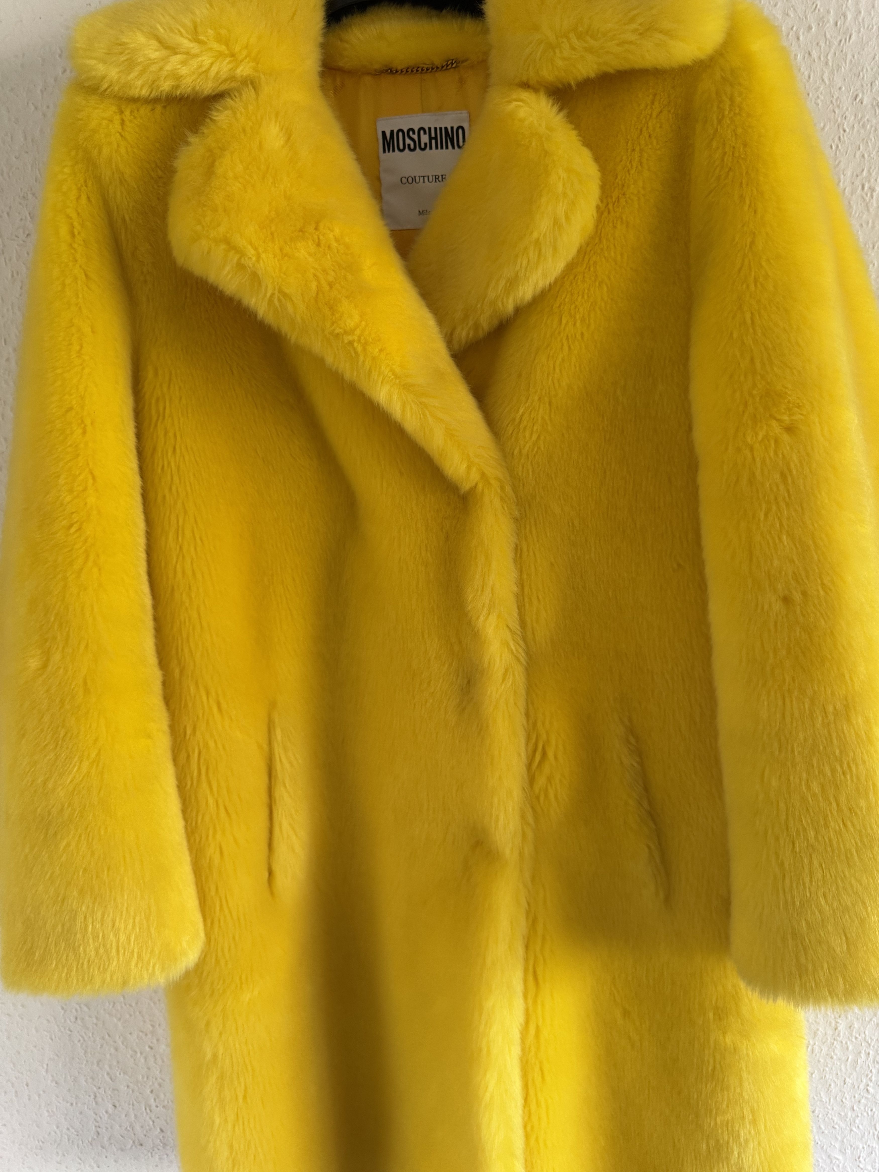 Moschino FW15 Runway Faux Fur Coat Size S / US 4 / IT 40 - 8 Thumbnail