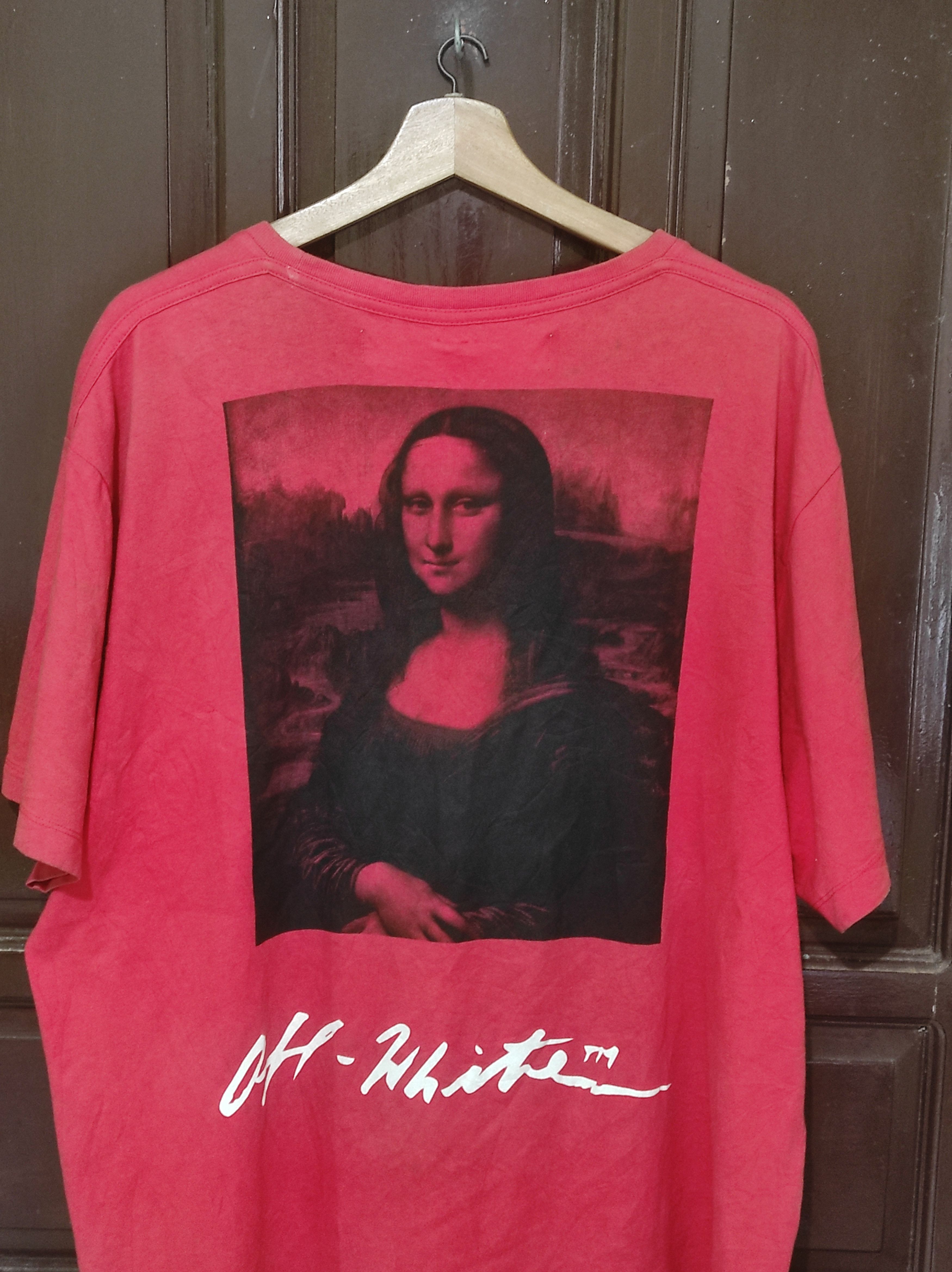 Off-White × Virgil Abloh Virgil Abloh Offwhite Monalisa Oversized Shirt Size US XL / EU 56 / 4 - 3 Thumbnail