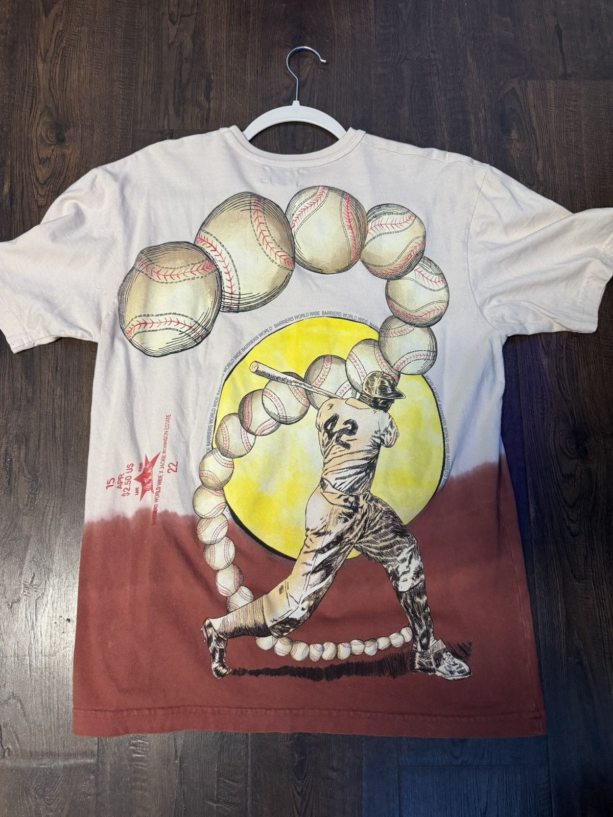 Barriers Barriers “Jackie robinson” T shirt size Small Size US S / EU 44-46 / 1 - 4 Thumbnail