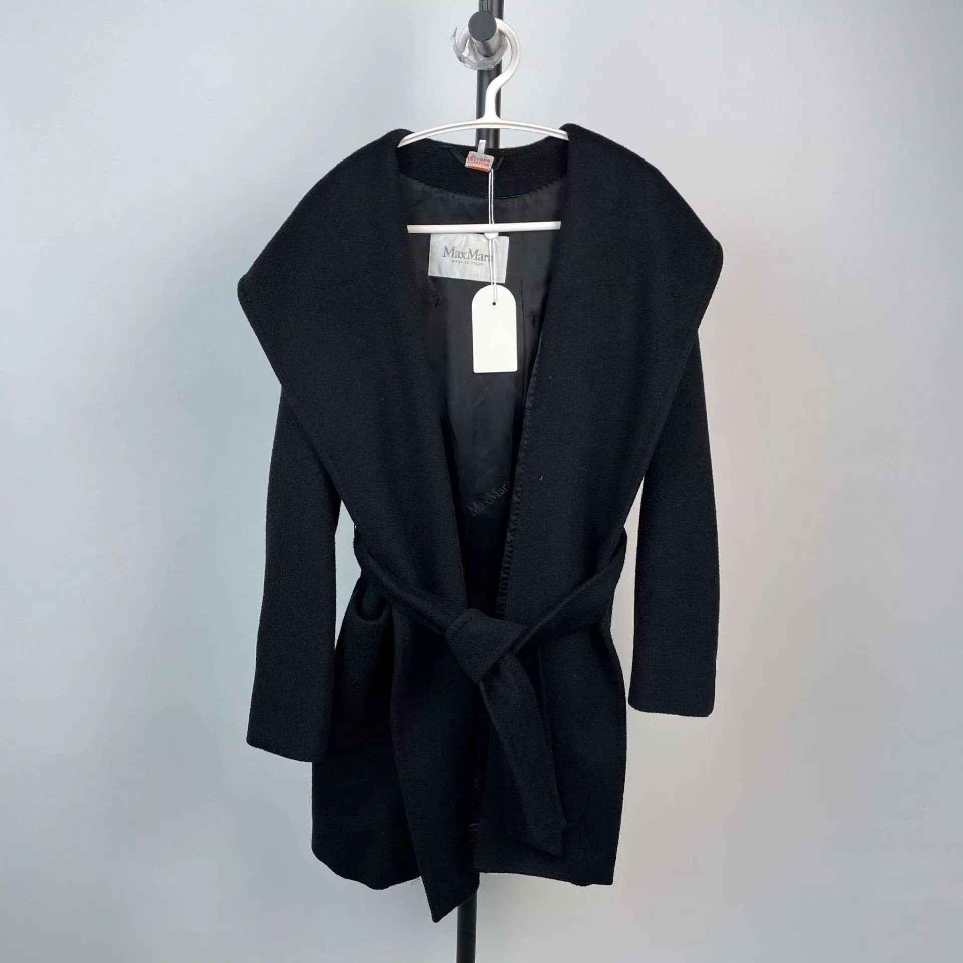 Max Mara maxmara overcoat black 97 New Size XS / US 0-2 / IT 36-38 - 1 Thumbnail