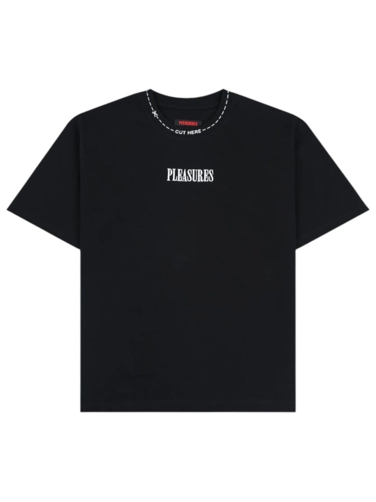 Pleasures Cut Here Heavyweight Tee Size US M / EU 48-50 / 2 - 1 Thumbnail