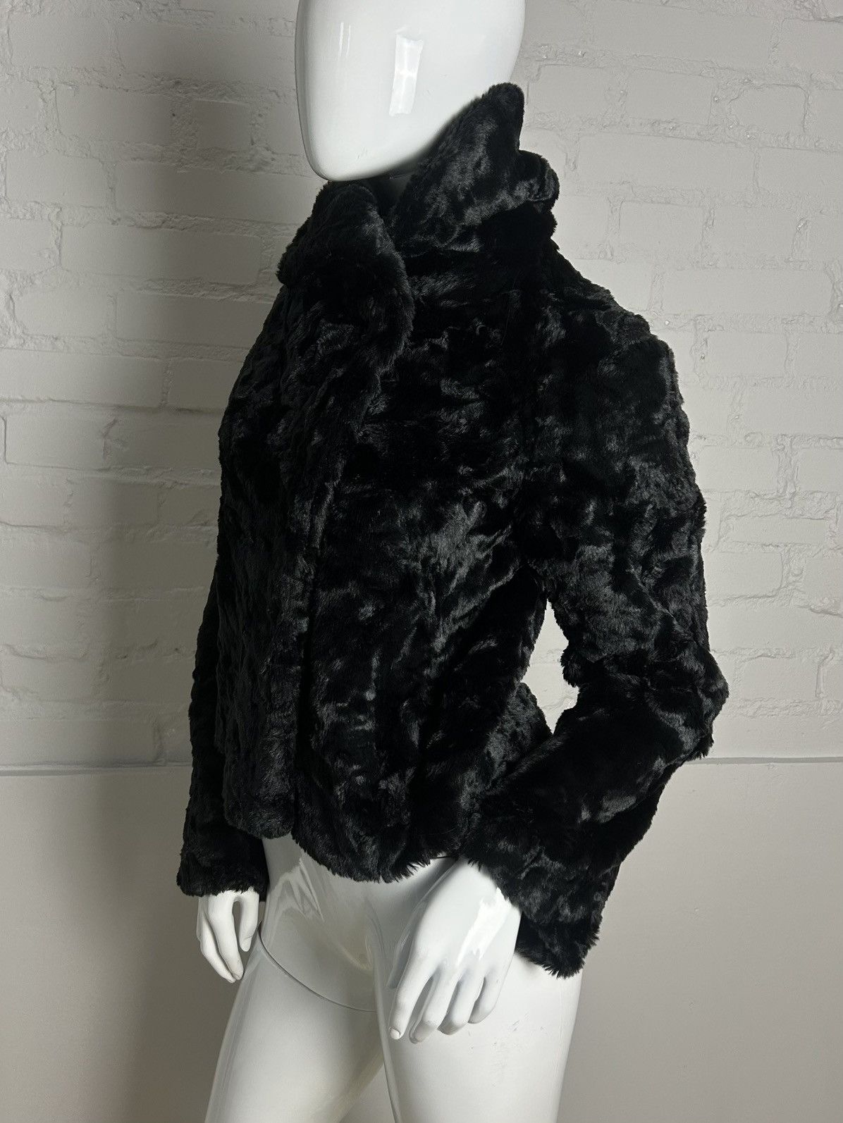 Vintage Vintage asymmetric fur jacket Size S / US 4 / IT 40 - 4 Thumbnail
