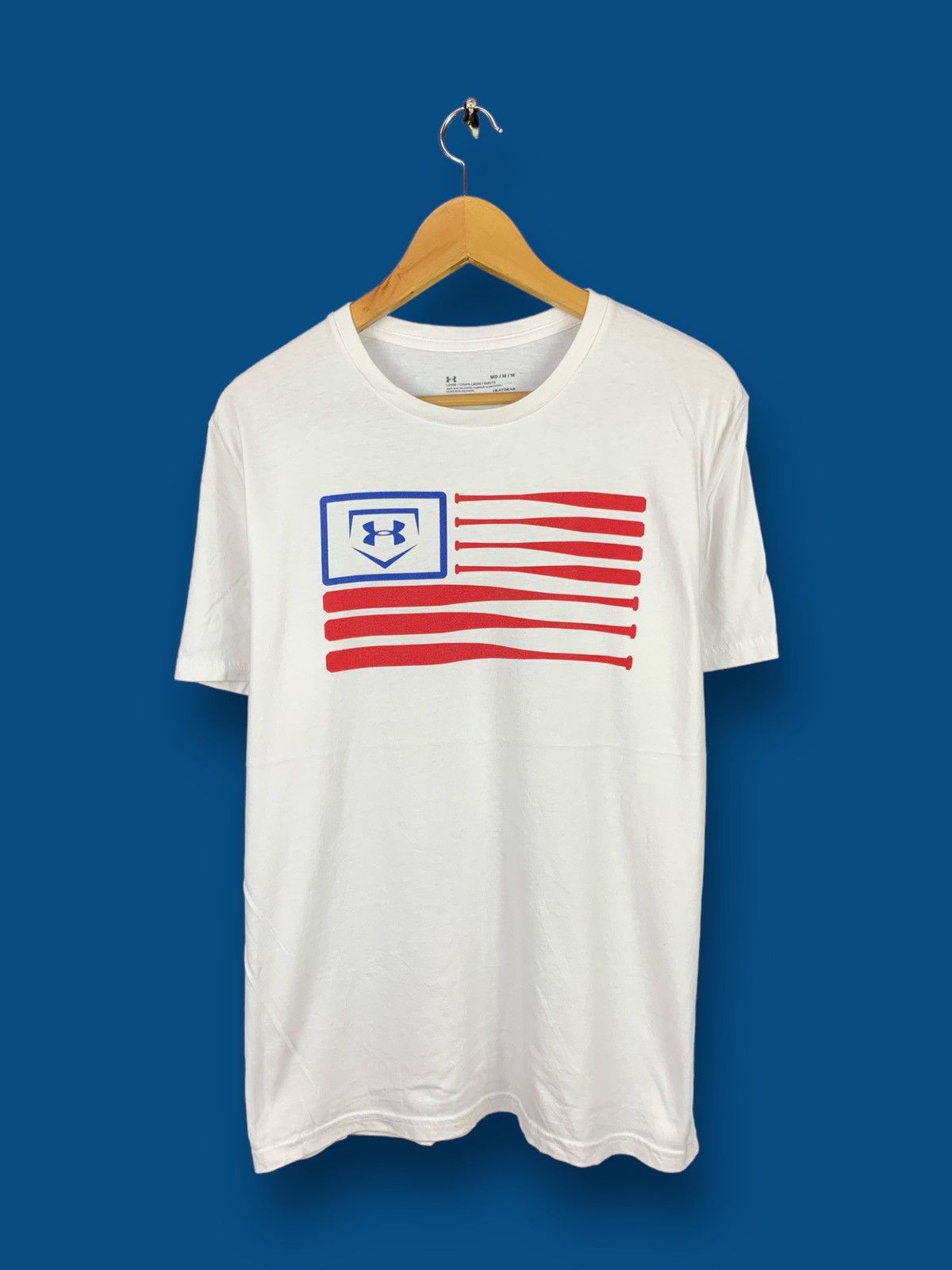 Under Armour Offer! Under Armour Baseball Flag Tee Sportswear Size US M / EU 48-50 / 2 - 1 Thumbnail