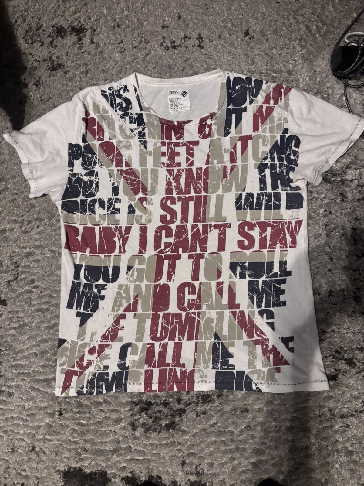 Japanese Brand Ppfm Poem Flag shirt Size US S / EU 44-46 / 1 - 1 Thumbnail