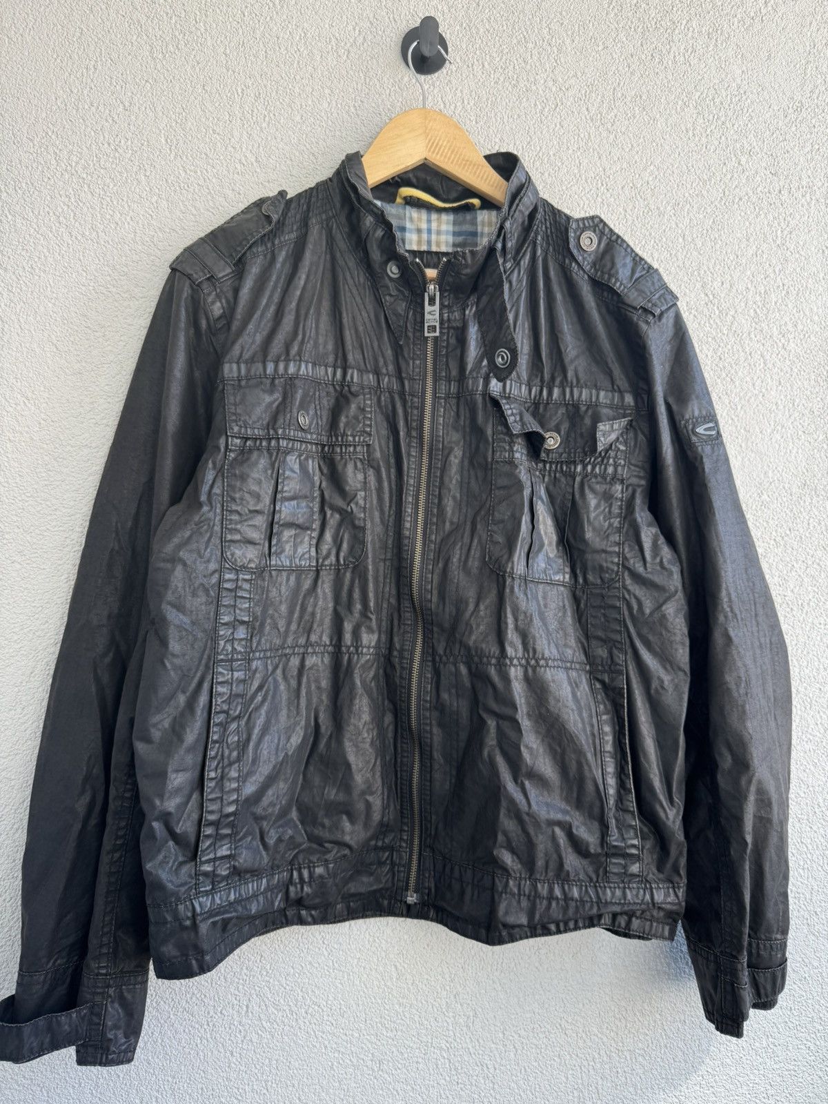 camel active Camel Active Waxed Jacket Size US L / EU 52-54 / 3 - 2 Thumbnail
