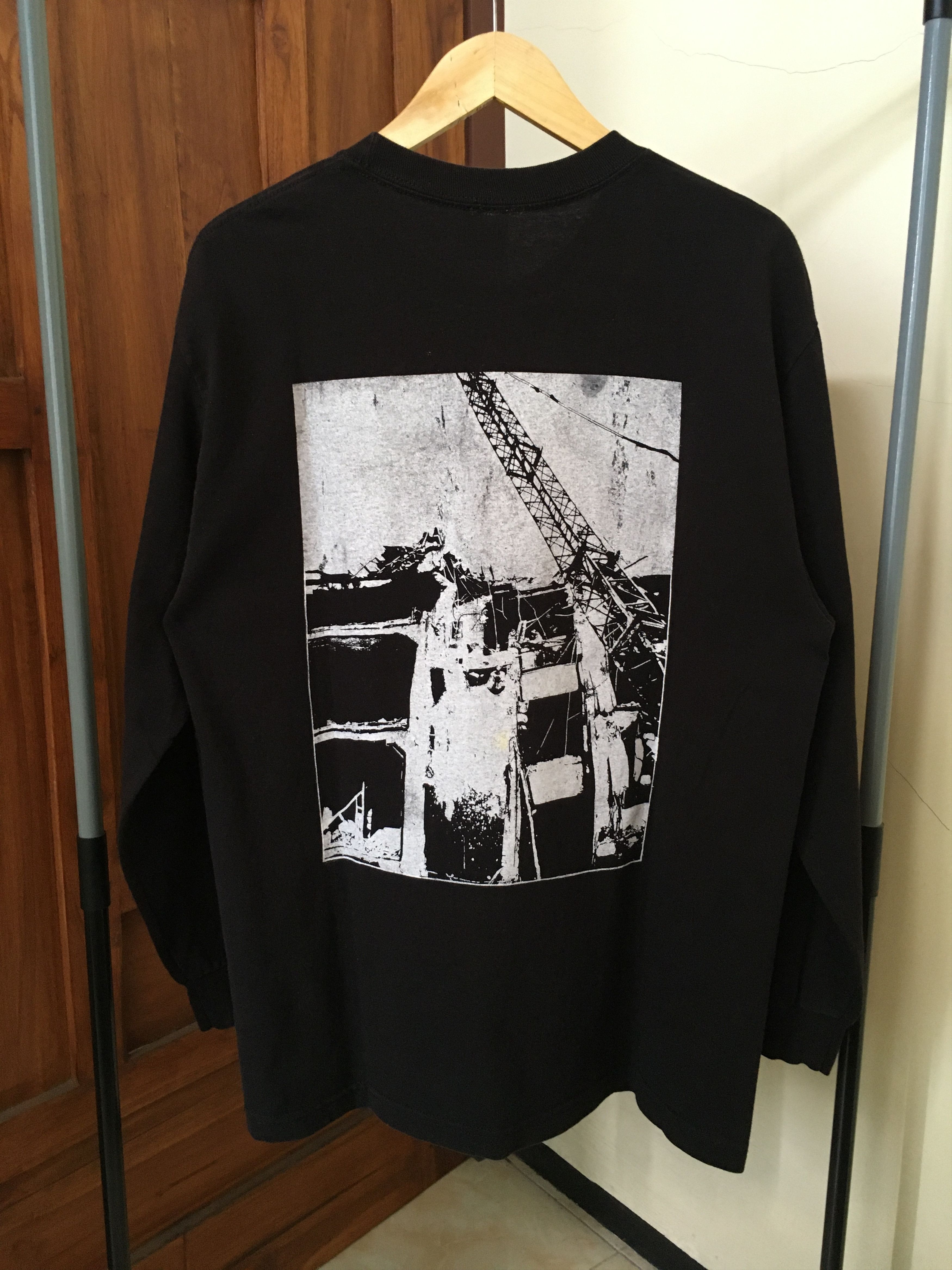 Vintage Rage Against The Manchin Long Sleeve Vintage Shirt Size US L / EU 52-54 / 3 - 2 Thumbnail
