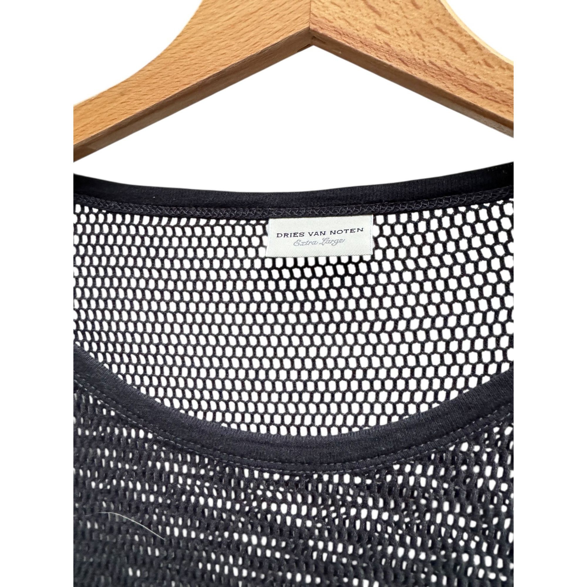 Dries Van Noten Black Ribbed Knit Longsleeve Size US XL / EU 56 / 4 - 3 Thumbnail