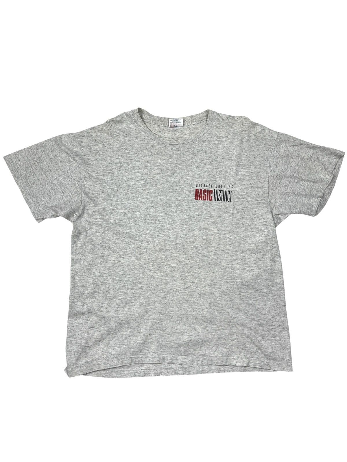 Vintage Vintage 90s Basic Instinct Movie Erotic Sharon Stone T-shirt Size US XL / EU 56 / 4 - 2 Thumbnail