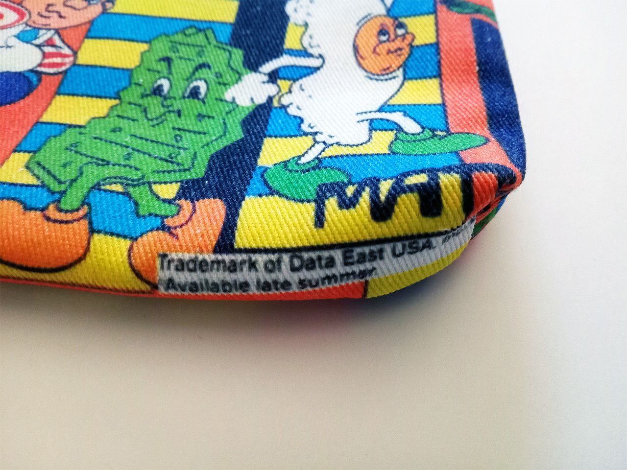 Nintendo 1982 Burger Time Zip Pouch Bag Data East Nintendo Apple IBM Size ONE SIZE - 3 Thumbnail