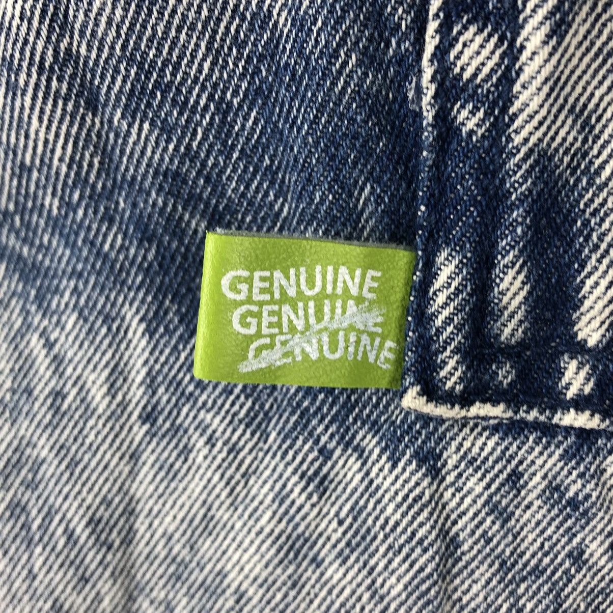 Bershka Anorak Denim Jacket Crazy Faded Pullover by Bershka Size US XL / EU 56 / 4 - 9 Thumbnail