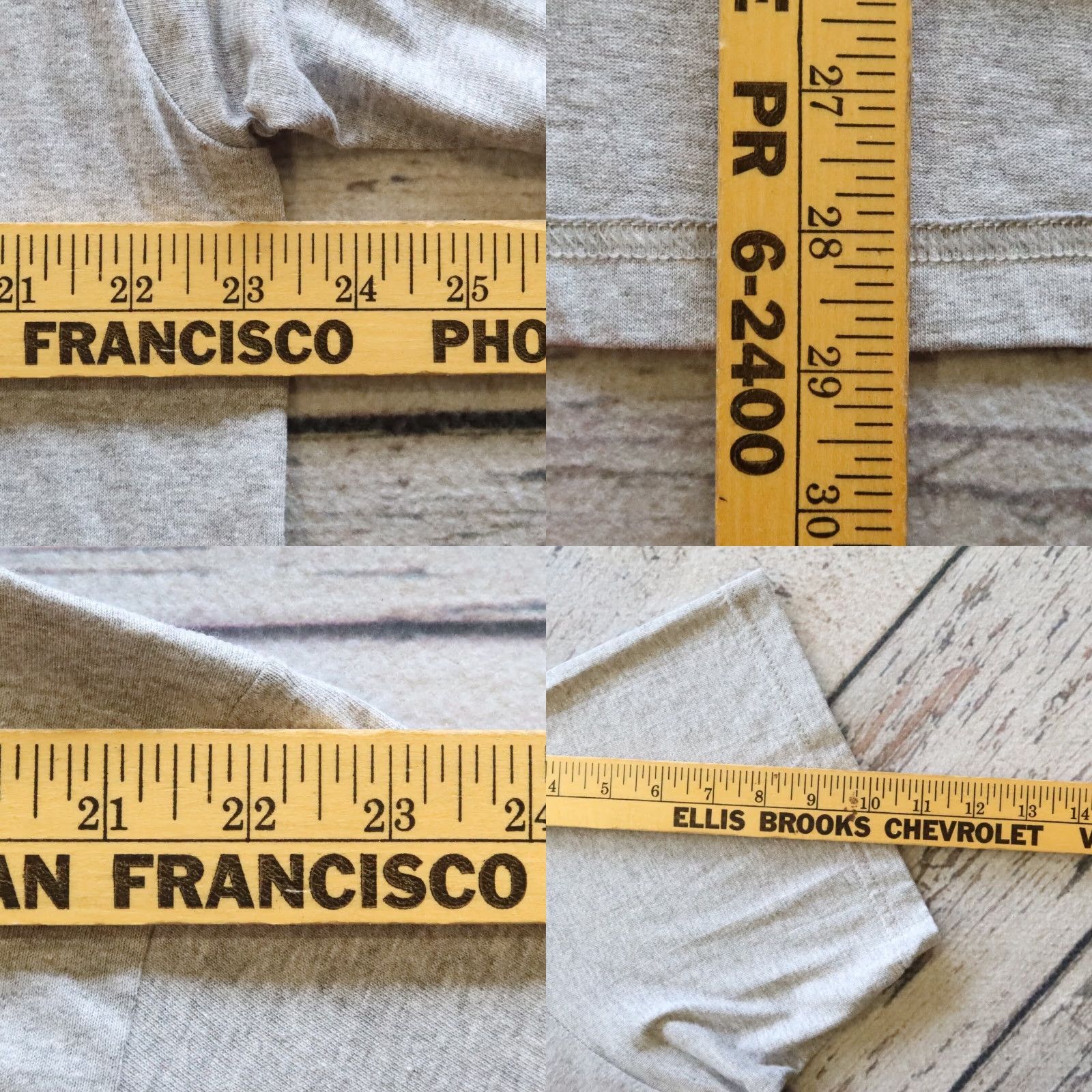 Vintage VINTAGE Stussy N4 Tee Shirt XL Gray Mens Shirt N4 Tee USA 90s Stussy Vintage Shirt Size US XL / EU 56 / 4 - 8 Thumbnail