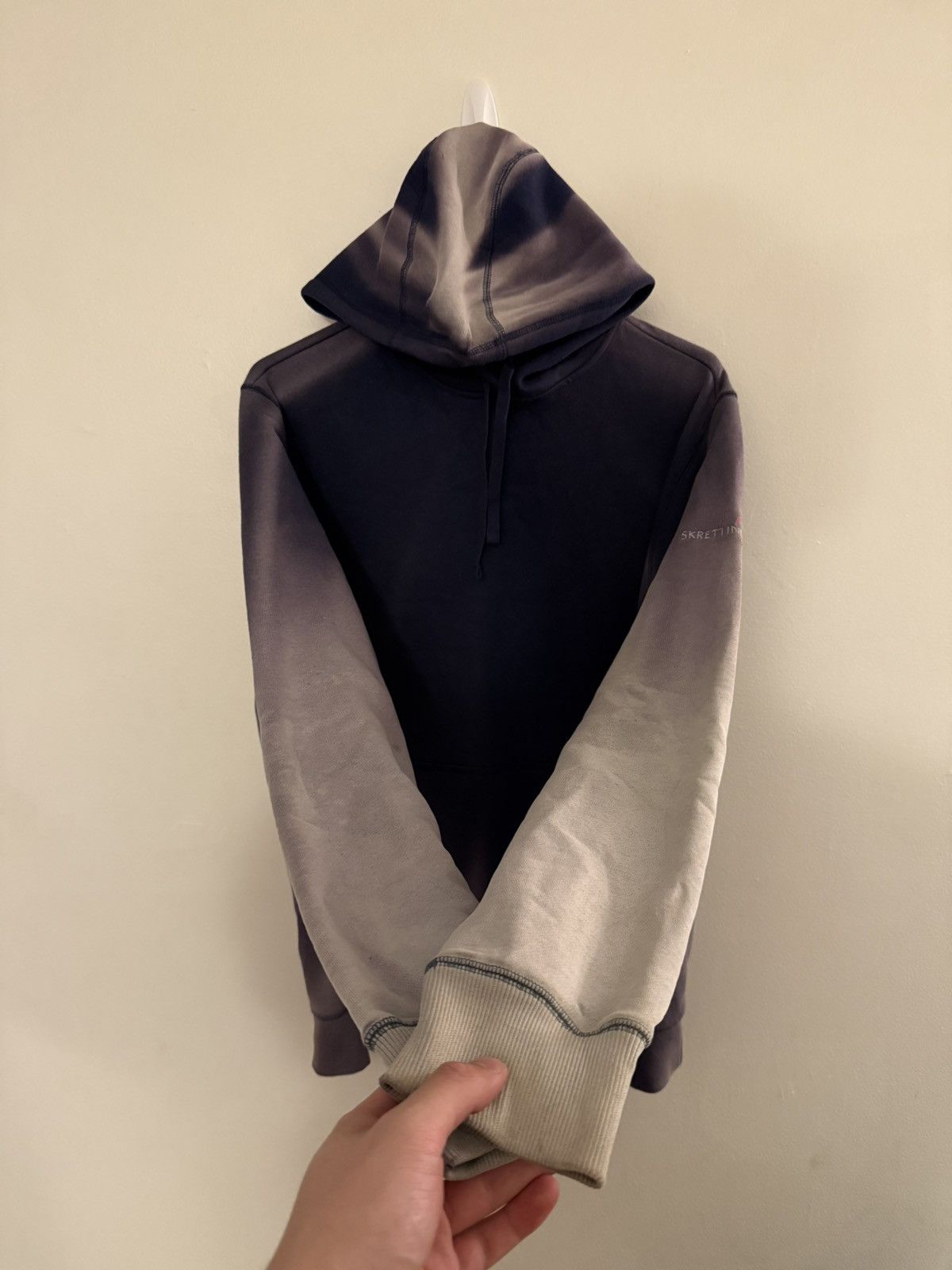Vintage Vintage PERFECTLY FADED THRASHED Purple Blank Hoodie Size US L / EU 52-54 / 3 - 2 Thumbnail