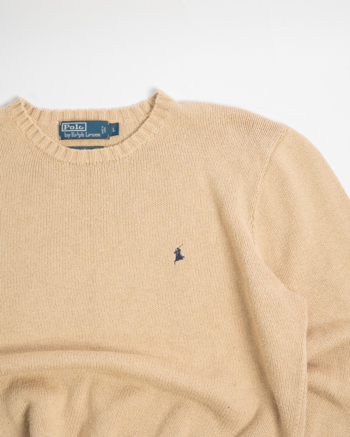 Polo Ralph Lauren Polo Ralph Lauren Wool Sweater Size US L / EU 52-54 / 3 - 3 Thumbnail