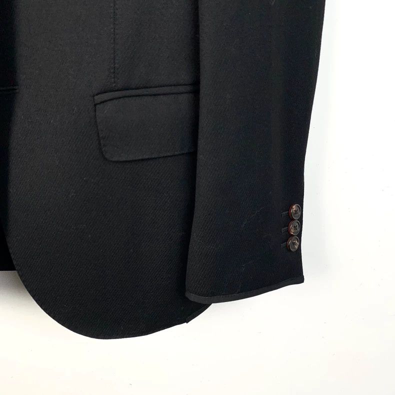 Gucci Gucci Black V-neck single-breasted wool suit 2502-Nextarrow Size 46R - 4 Thumbnail