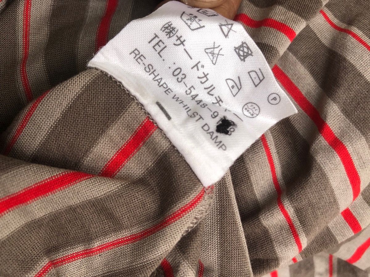 Designer × Givenchy GIVENCHY PARIS Stripes Casual Designer Luxury Brand T-Shirt Size US XXL / EU 58 / 5 - 8 Thumbnail