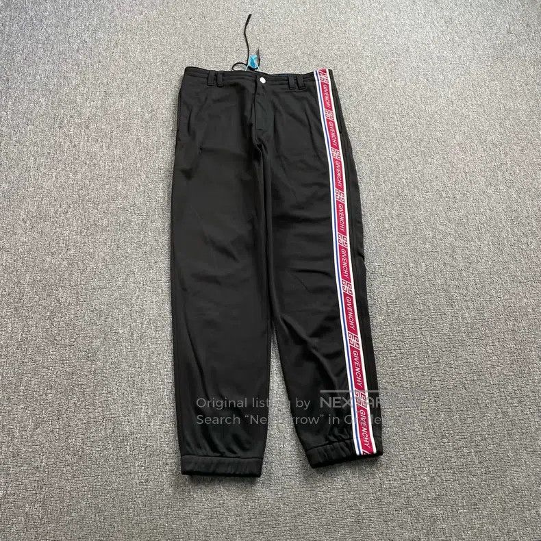Givenchy Givenchy SizeM Couldn't Find, Black Striped Long Pants Size Size US 30 / EU 46 - 1 Thumbnail