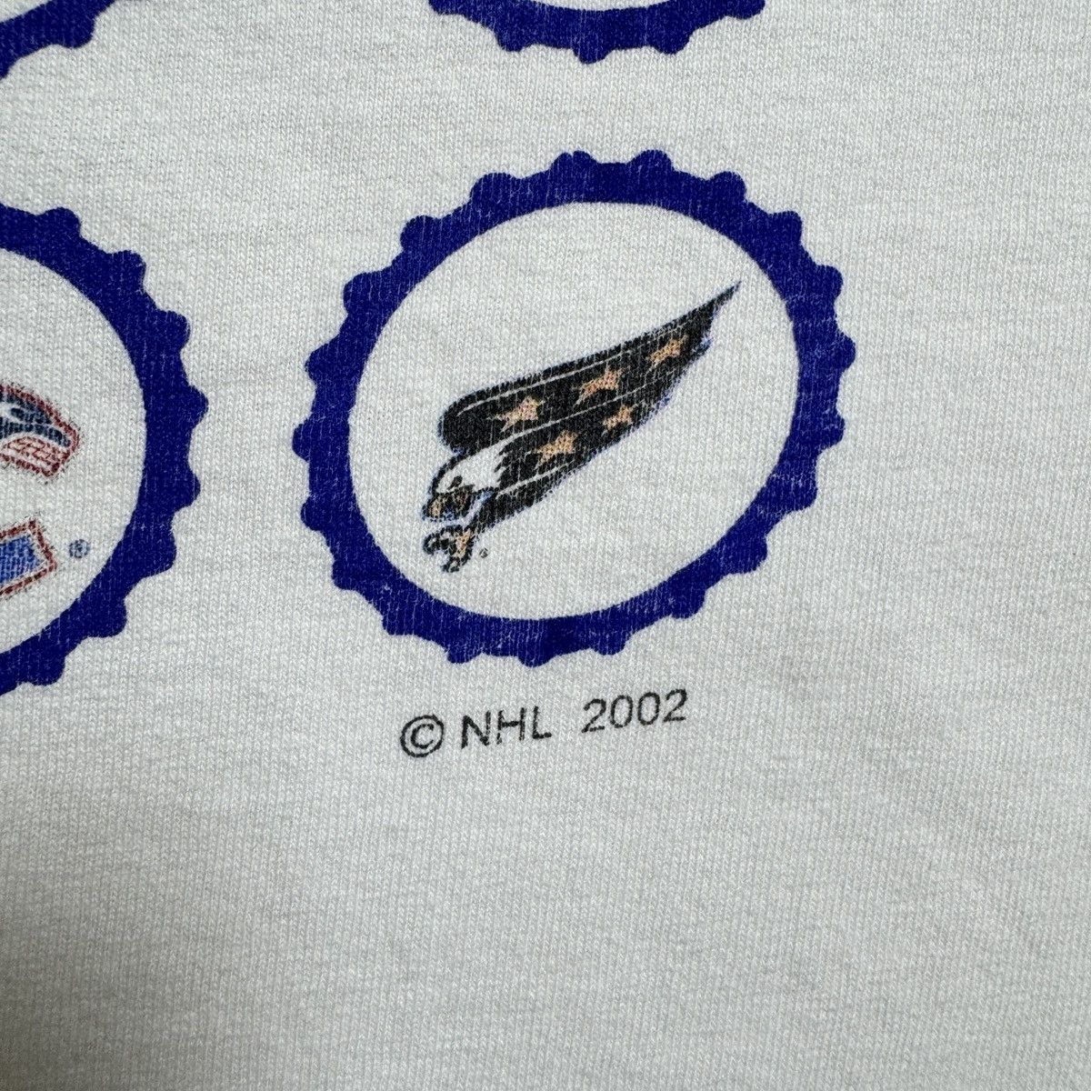 NHL 2002 NHL The Original SIX 24 more teams sport tee Y2K 00s Size US XL / EU 56 / 4 - 7 Thumbnail