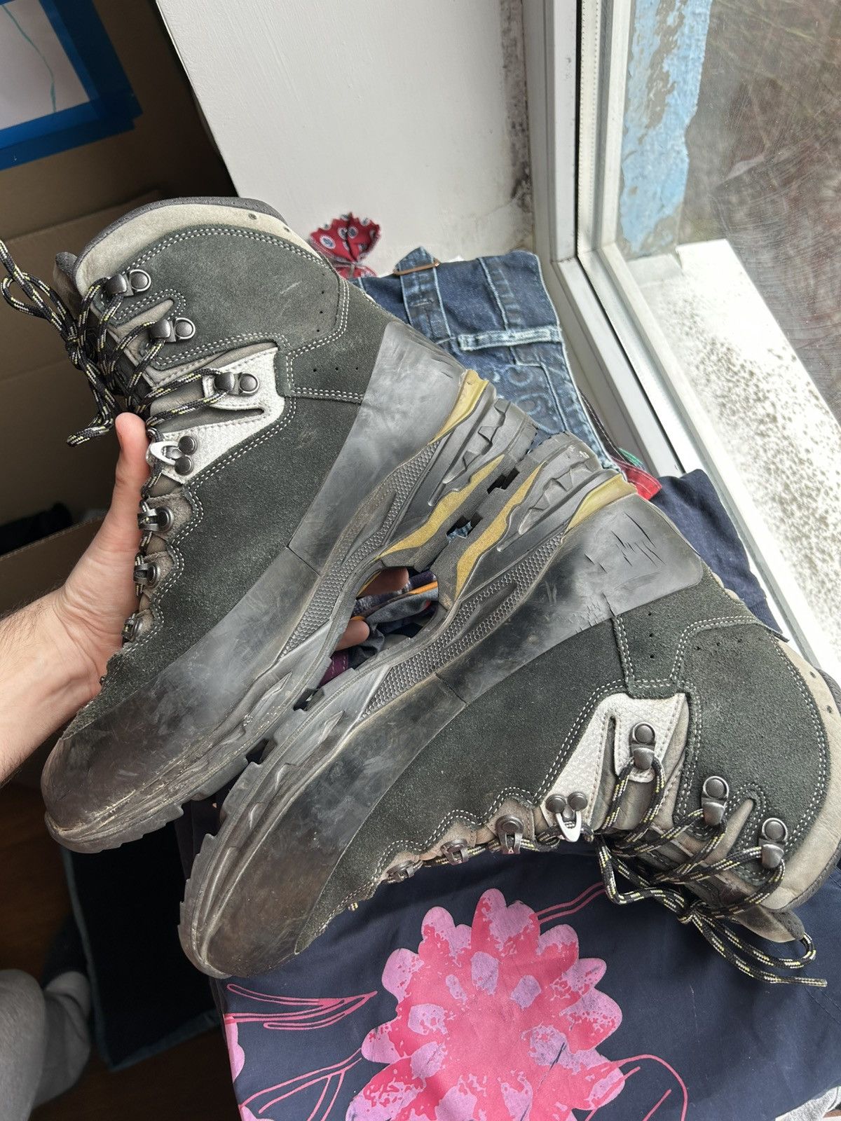 LOWA Vintage Lowa Ticam Gore-Tex Boots Men’s Vibram Outdoor UK9 Size US 10 / EU 43 - 5 Thumbnail