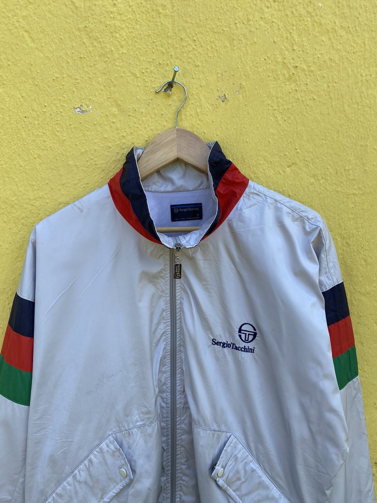 Sergio Tacchini × Vintage Vintage Sergio tacchini windbraker jacket Size US L / EU 52-54 / 3 - 7 Thumbnail