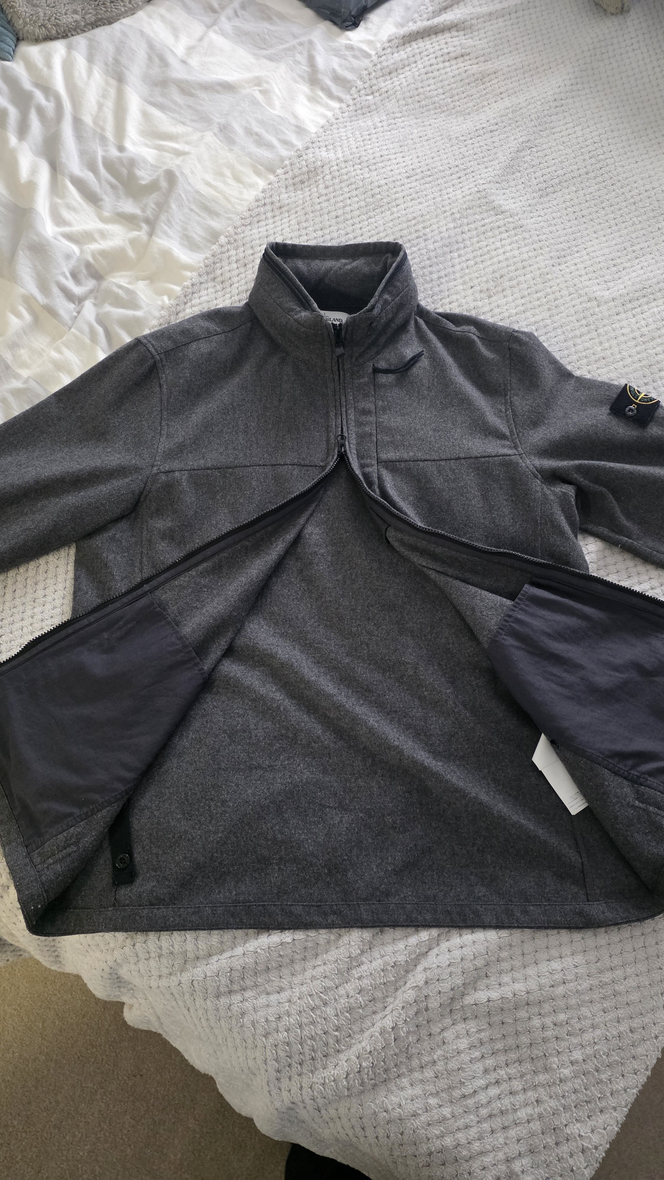 Stone Island Stone Island Wool Jacket Size US XXL / EU 58 / 5 - 9 Thumbnail