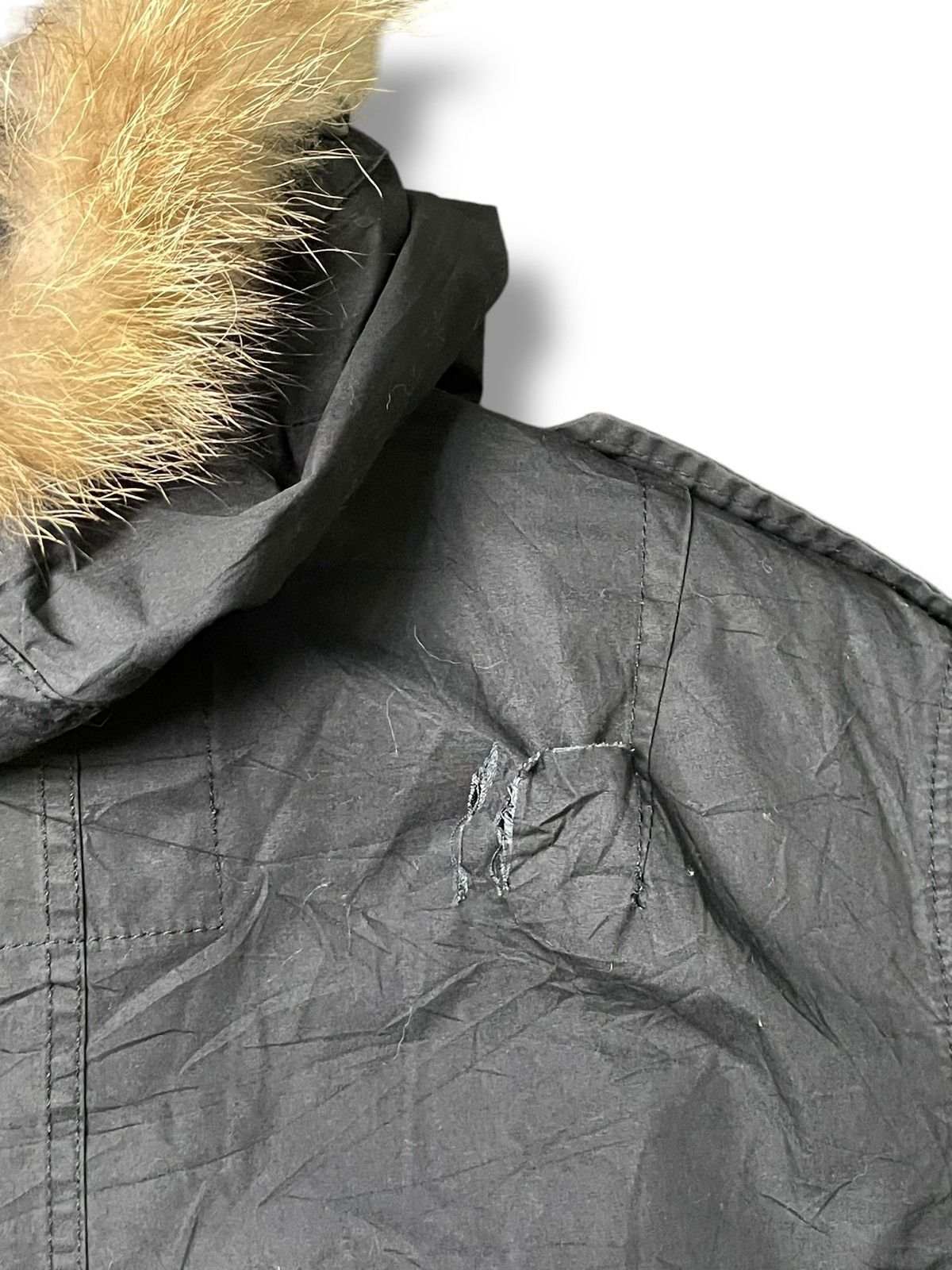 Alpha Industries × Japanese Brand × Vintage Alpha Industries Inc. x Parkas with Faux Fur Hooded (31) Size US S / EU 44-46 / 1 - 4 Thumbnail