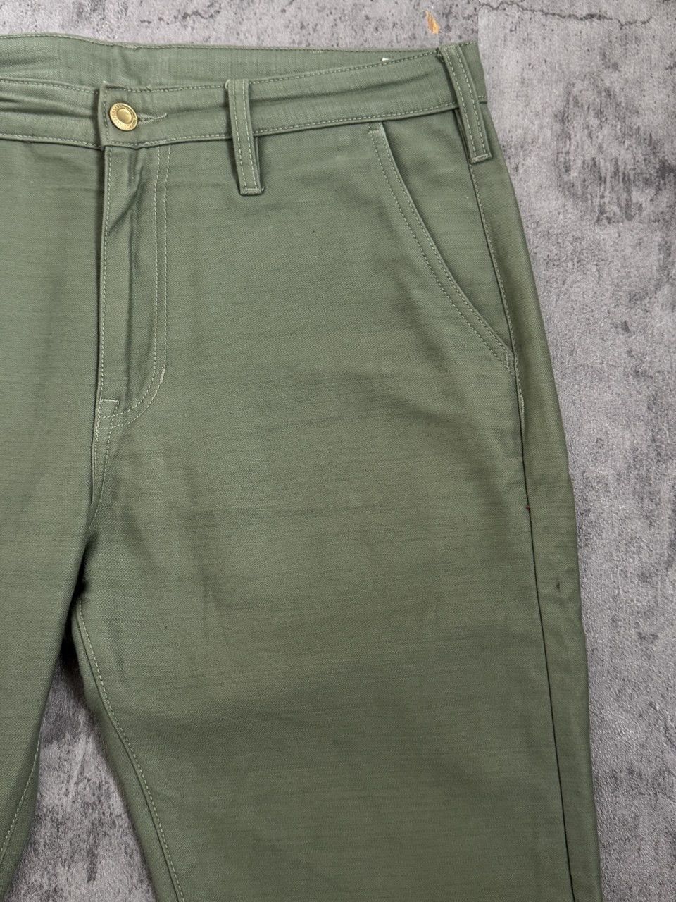 Benzak Denim Developers Benzak Denim Developers Tapered Chino Green Military Pants Size US 30 / EU 46 - 5 Thumbnail