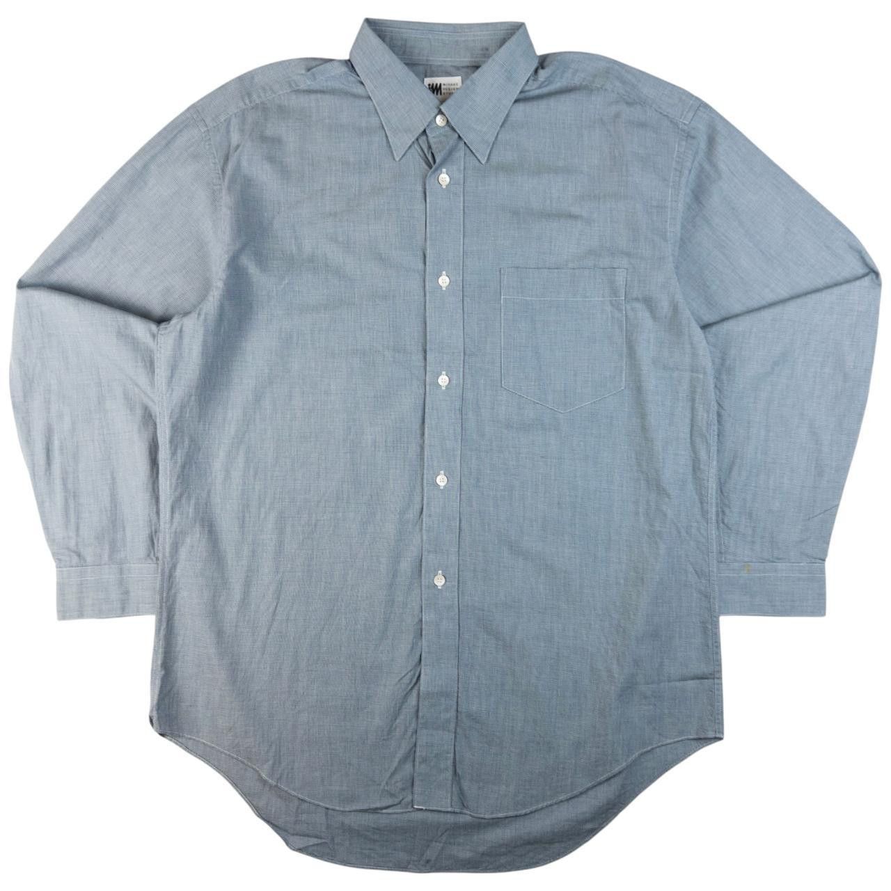 Issey Miyake Vintage Issey Miyake Long Sleeve Button Up Shirt Size L Size US L / EU 52-54 / 3 - 1 Thumbnail
