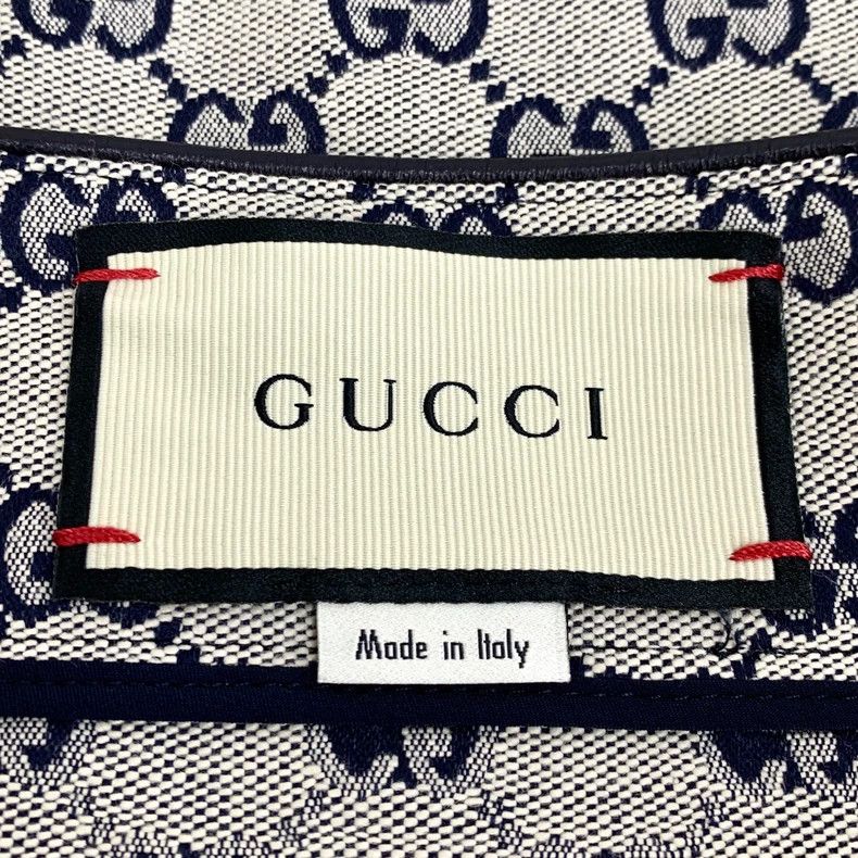 Gucci Gucci Gray logo jacquard full-print cotton casual skirt 250 Size 27" / US 4 / IT 40 - 6 Thumbnail