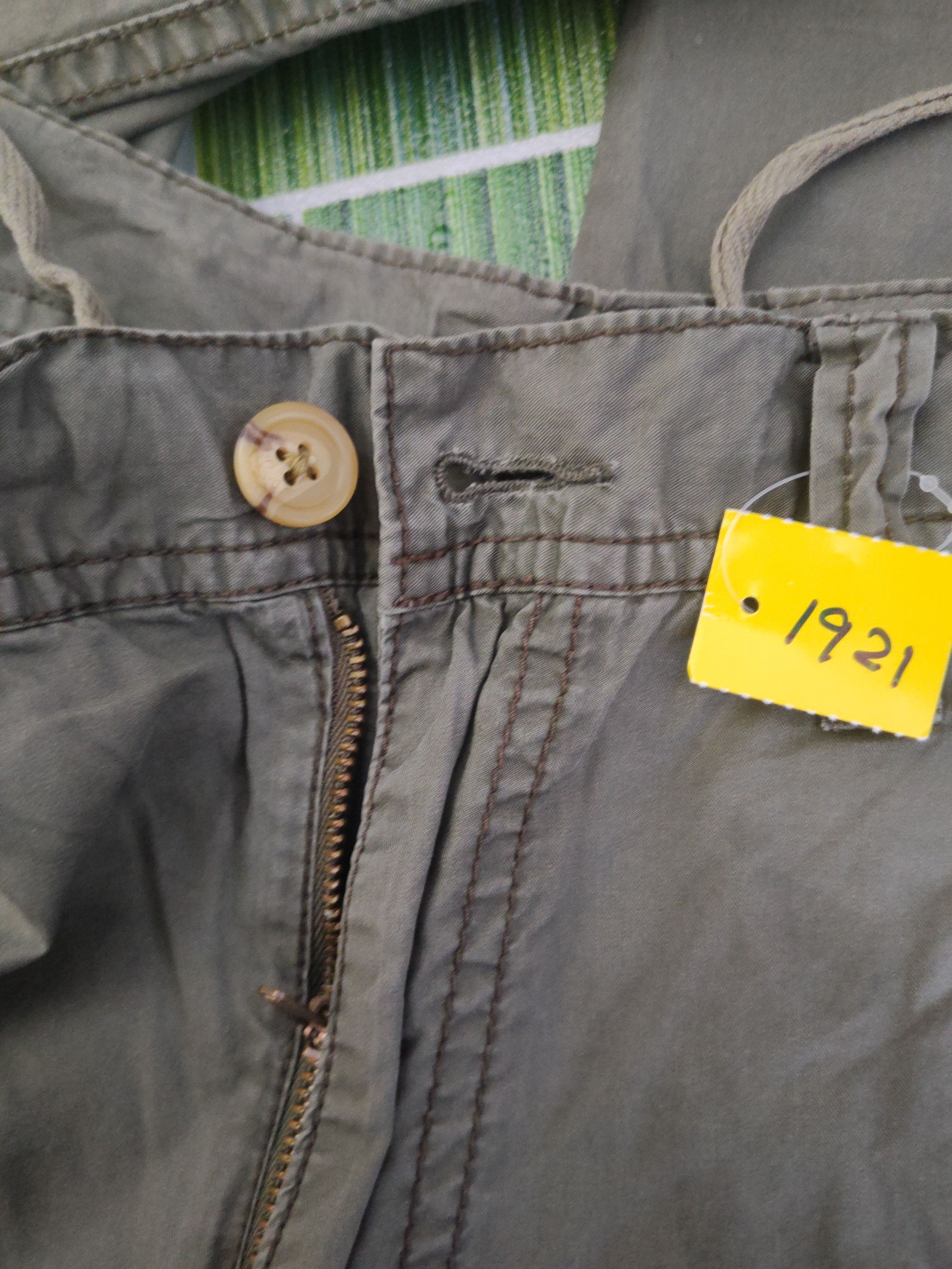 Japanese Brand DL Uniqlo Dark Green Multipocket Cargo Pants #1921 Size US 32 / EU 48 - 14 Thumbnail