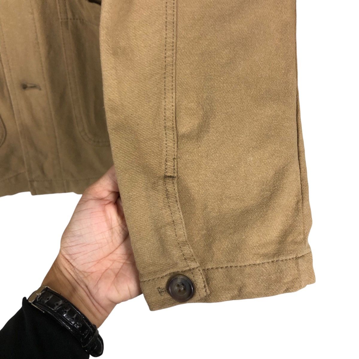 Japanese Brand × Vintage 📌Vintage Chore Worker Jacket Uniqlo Issey Miyake Size US M / EU 48-50 / 2 - 16 Thumbnail