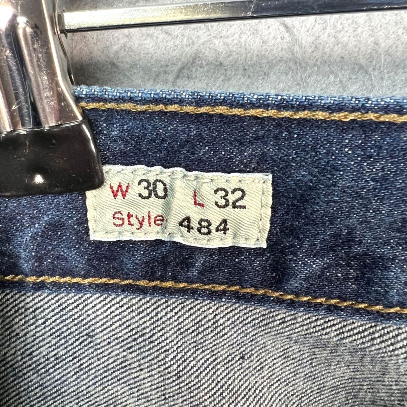 J.Crew J.CREW Jeans Slim 30 x 32 Denim Distressed Medium Wash 484 Mens Straight 5-Pocket Blue Cotton Cotton Blend Jeans Type: Jeans Size US 30 / EU 46 - 4 Thumbnail