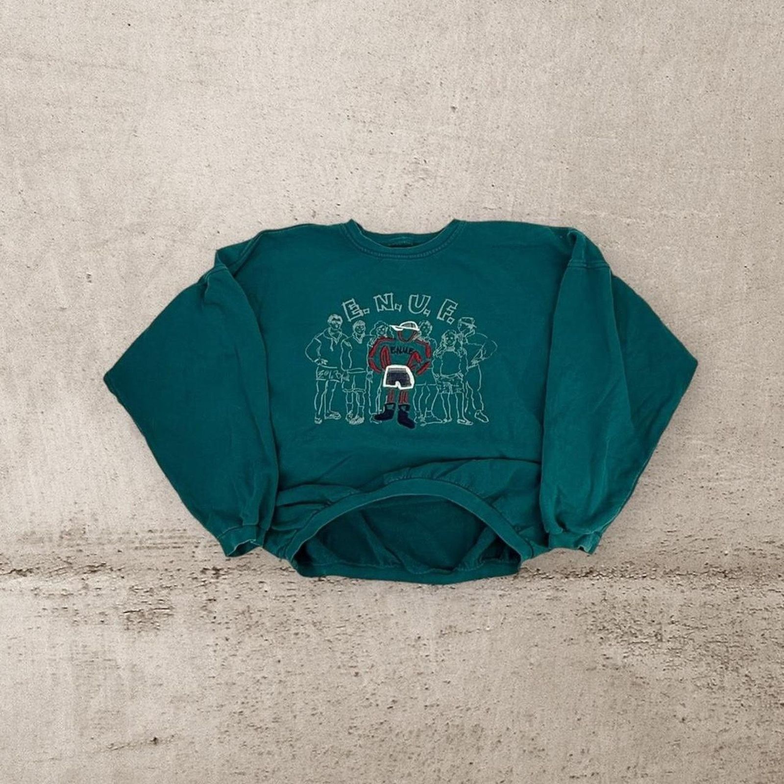 Other Vintage 90s enuf international baggy streetwear sweatshirt Size US L / EU 52-54 / 3 - 1 Thumbnail