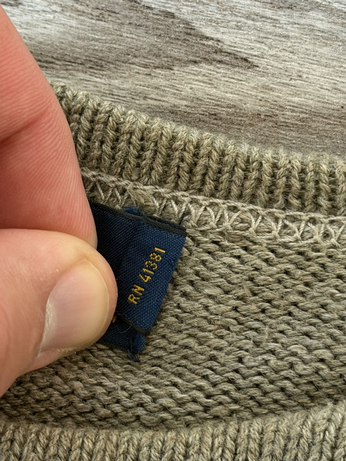 Polo Ralph Lauren Polo Ralph Lauren Grey Luxury Casual Knitted Sweater Size US S / EU 44-46 / 1 - 18 Thumbnail